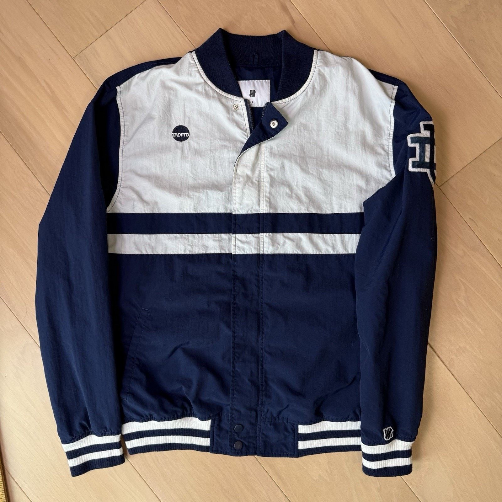 Undefeated Undefeated Mitchell Warm Up Jacket Large Multicolor Full Zip Size US L / EU 52-54 / 3 - 3 Thumbnail