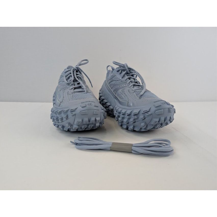 Balenciaga o1rshd1 Bouncer / Defender Low Top Sneaker in Faded Blue Size US 12 / EU 45 - 5 Thumbnail