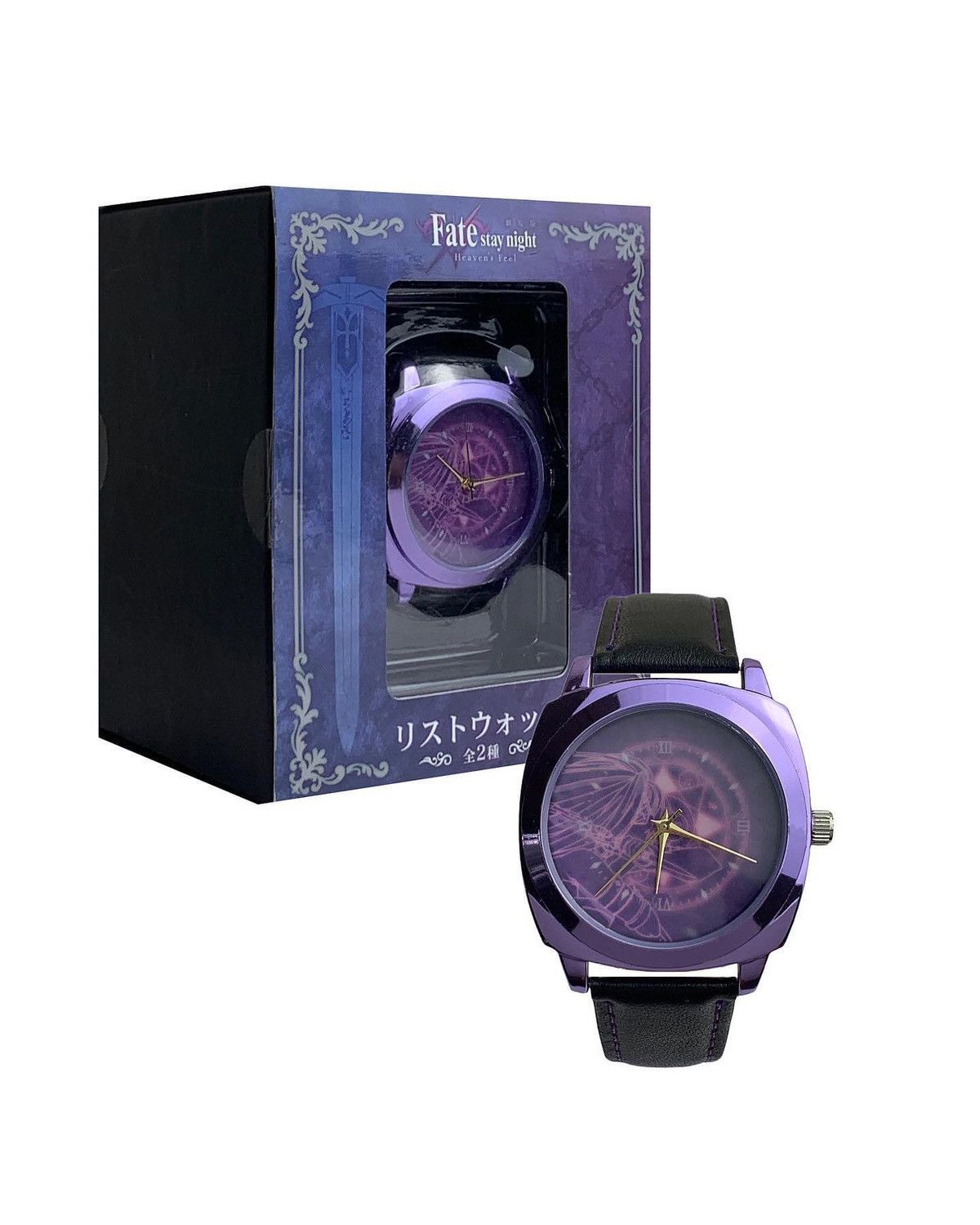image of Fate Stay Night Heaven Feel Watch in Purple, Men's