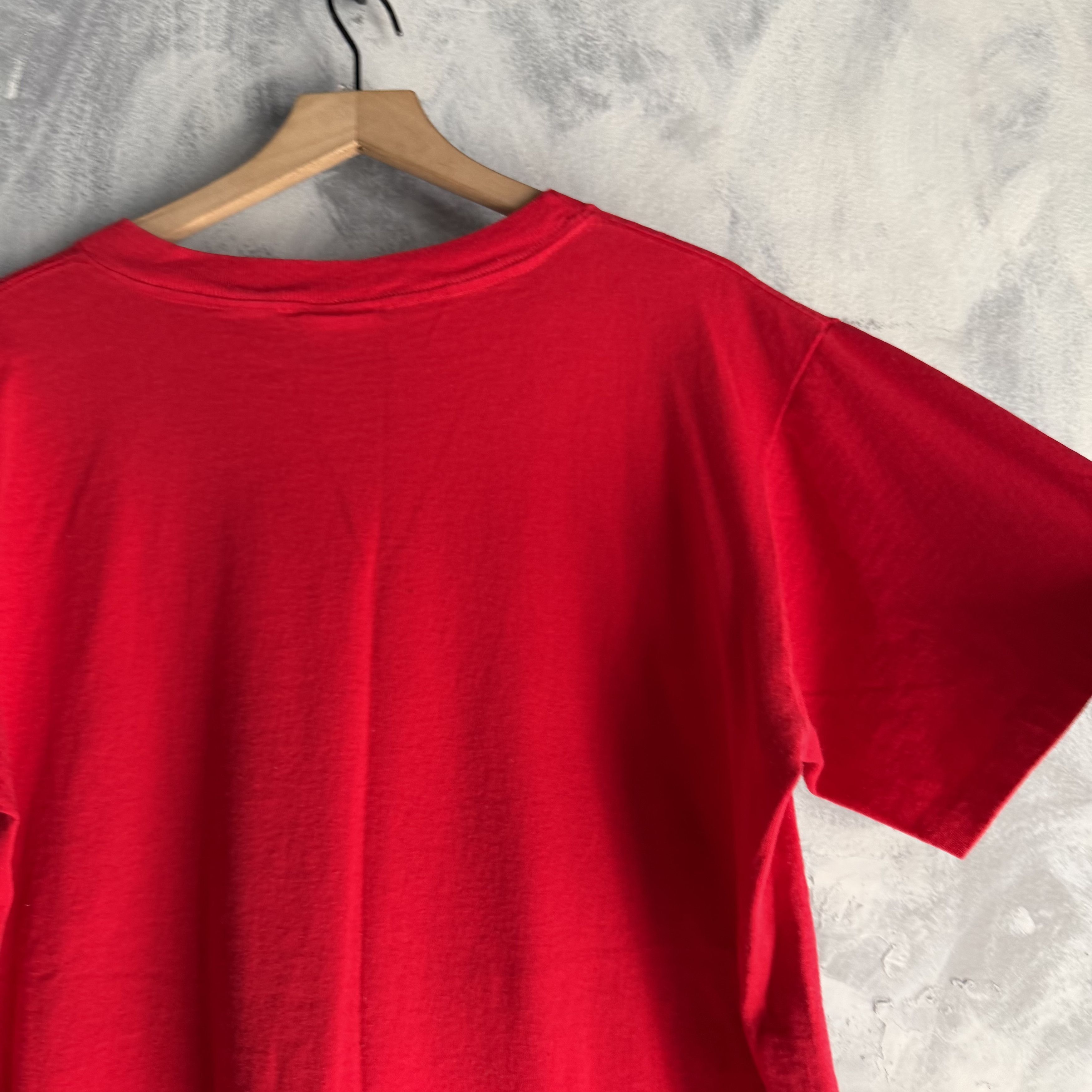 NCAA Vtg Ohio State Buckeyes T Shirt Large Red 90's NCAA Block Size US L / EU 52-54 / 3 - 6 Thumbnail