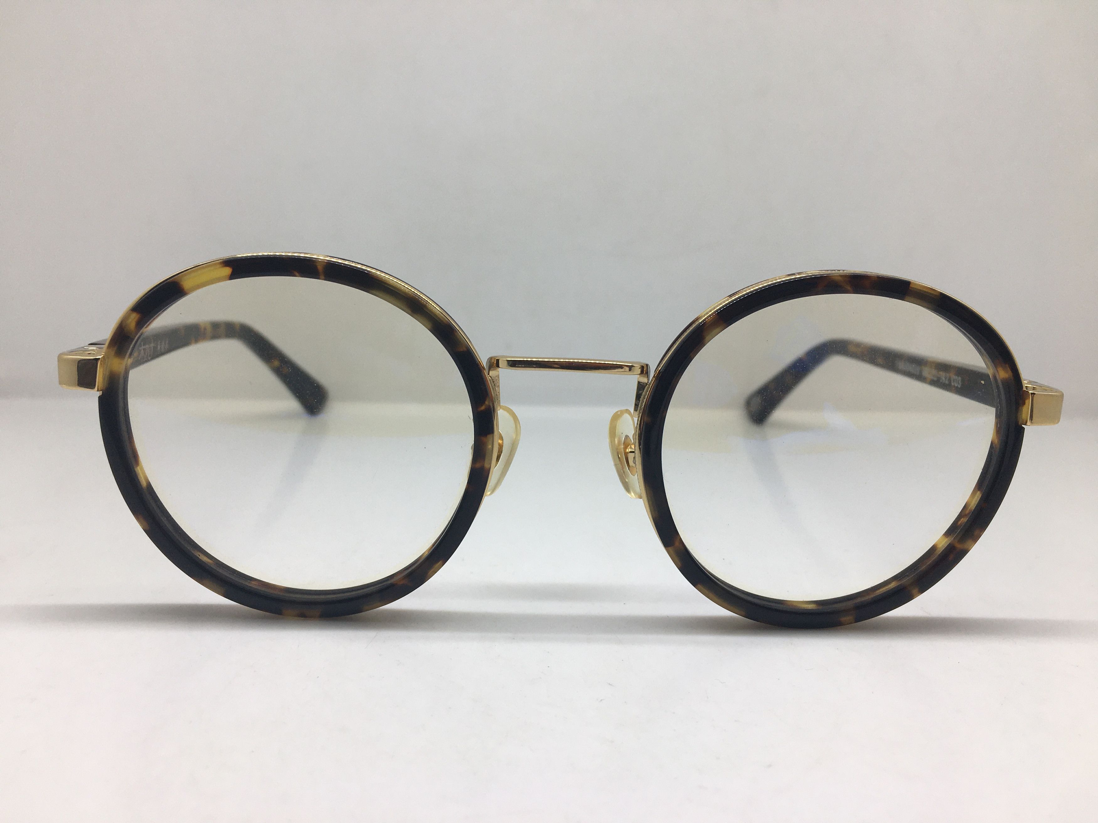 Other Handmade Tortoise Round Eyeglasses Frame Ivy League Size ONE SIZE - 1 Thumbnail