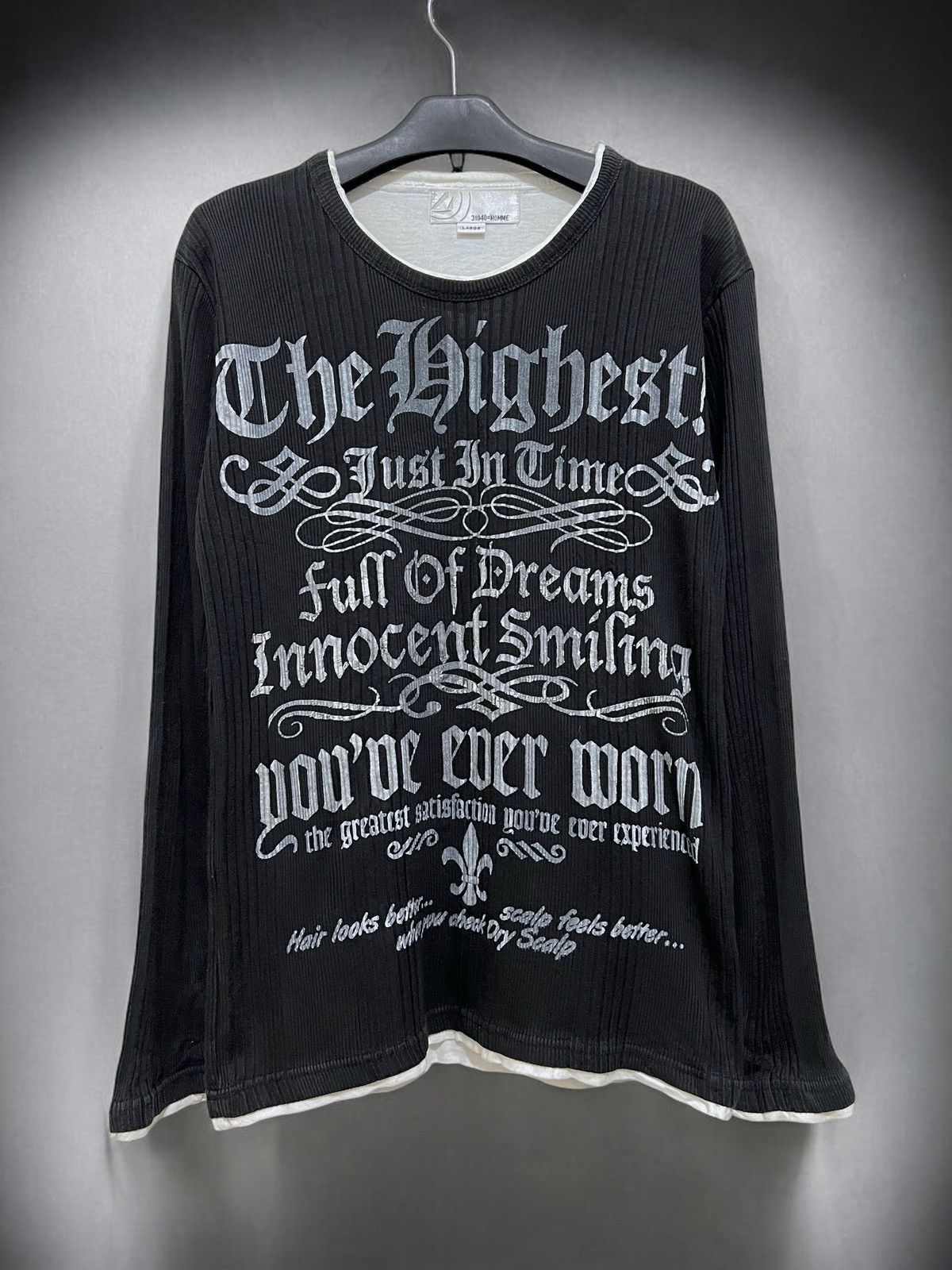 If Six Was Nine × Japanese Brand × Le Grande Bleu (L.G.B.) 31040=homme poem long slevee tee Size US M / EU 48-50 / 2 - 1 Thumbnail