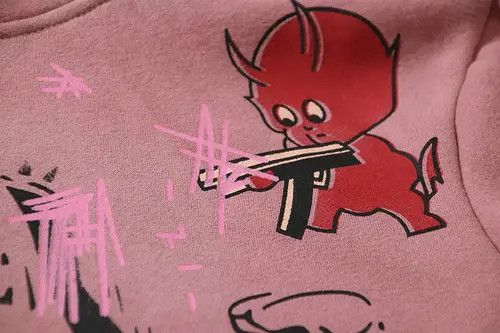 Japanese Brand Horiuchi x Kai Graphic Grafitti Printed Hoodie Size US M / EU 48-50 / 2 - 6 Thumbnail