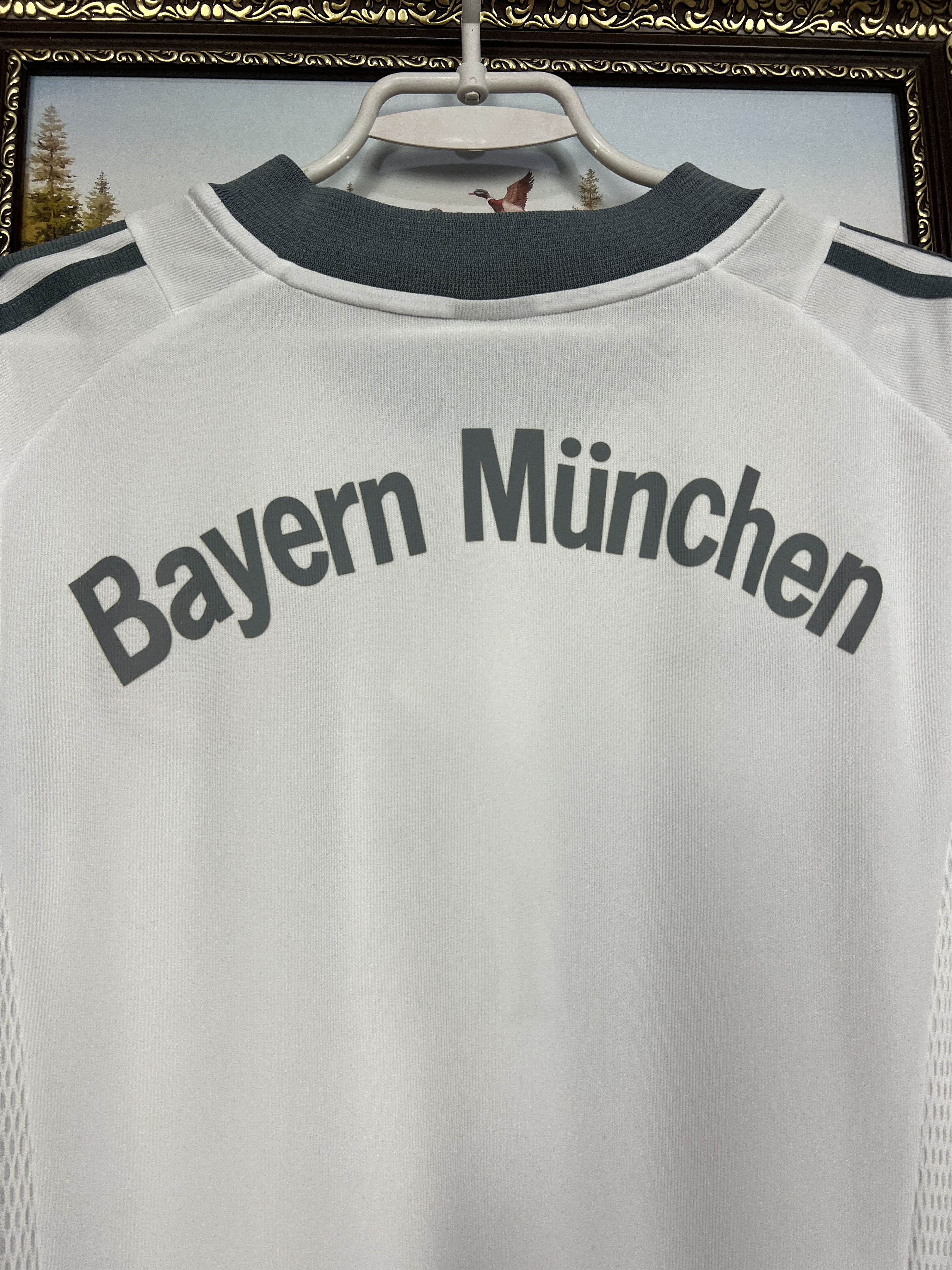 Adidas Bayern Munich Away football shirt 2002 Soccer Jersey Trikot Size US XXL / EU 58 / 5 - 10 Thumbnail