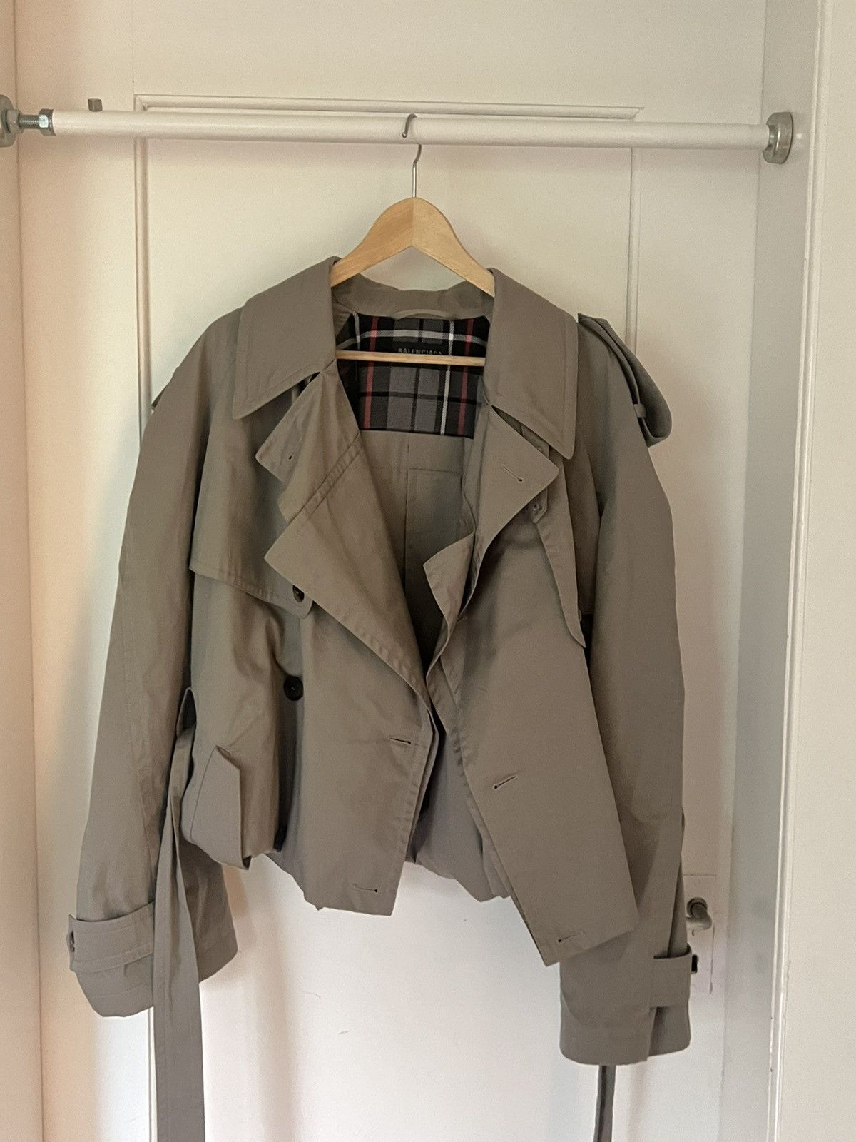 Balenciaga Balenciaga Folded Trench Size ONE SIZE - 1 Thumbnail