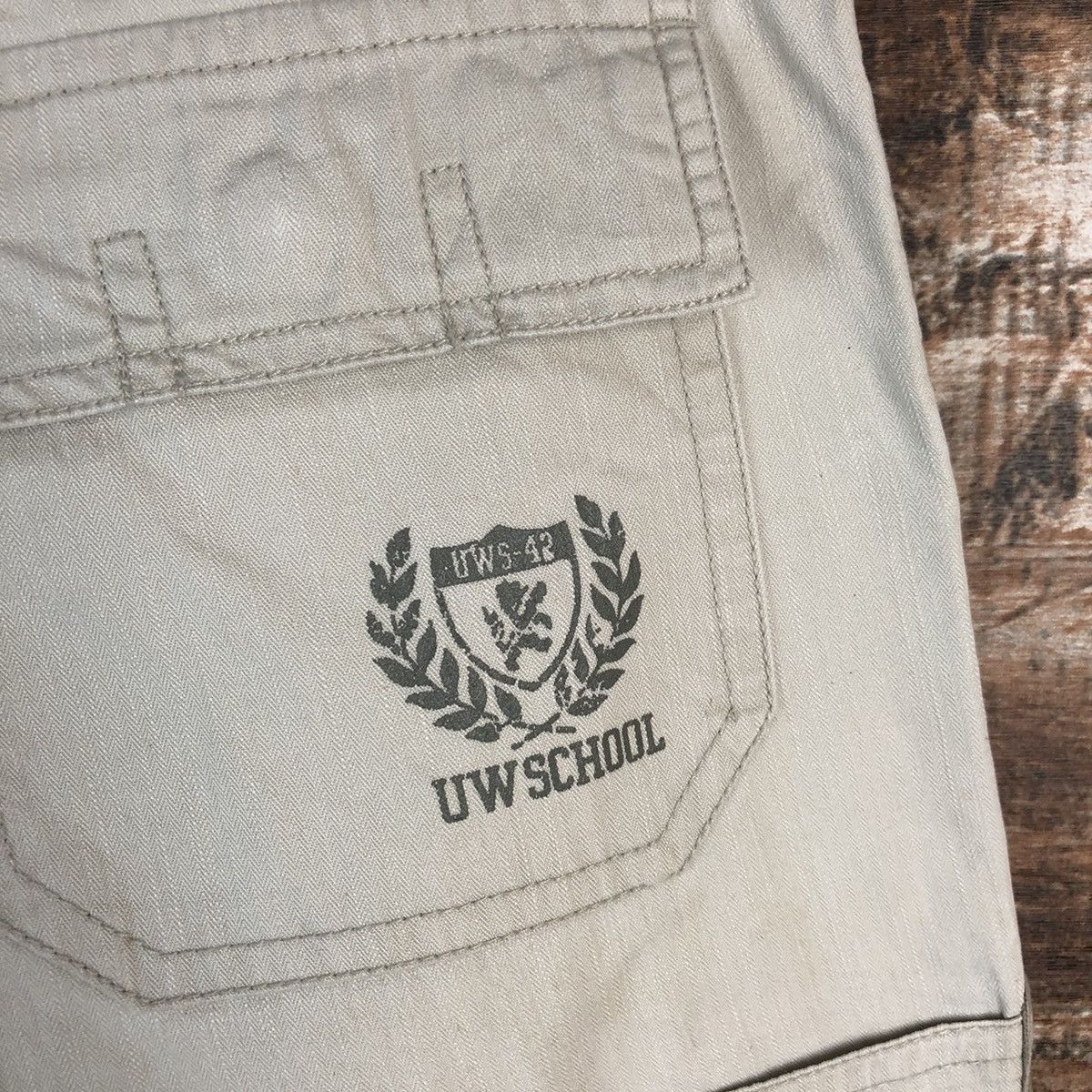 Japanese Brand × Vintage Underwood School White Casual Pants #A2383 Size 27" / US 4 / IT 40 - 20 Thumbnail