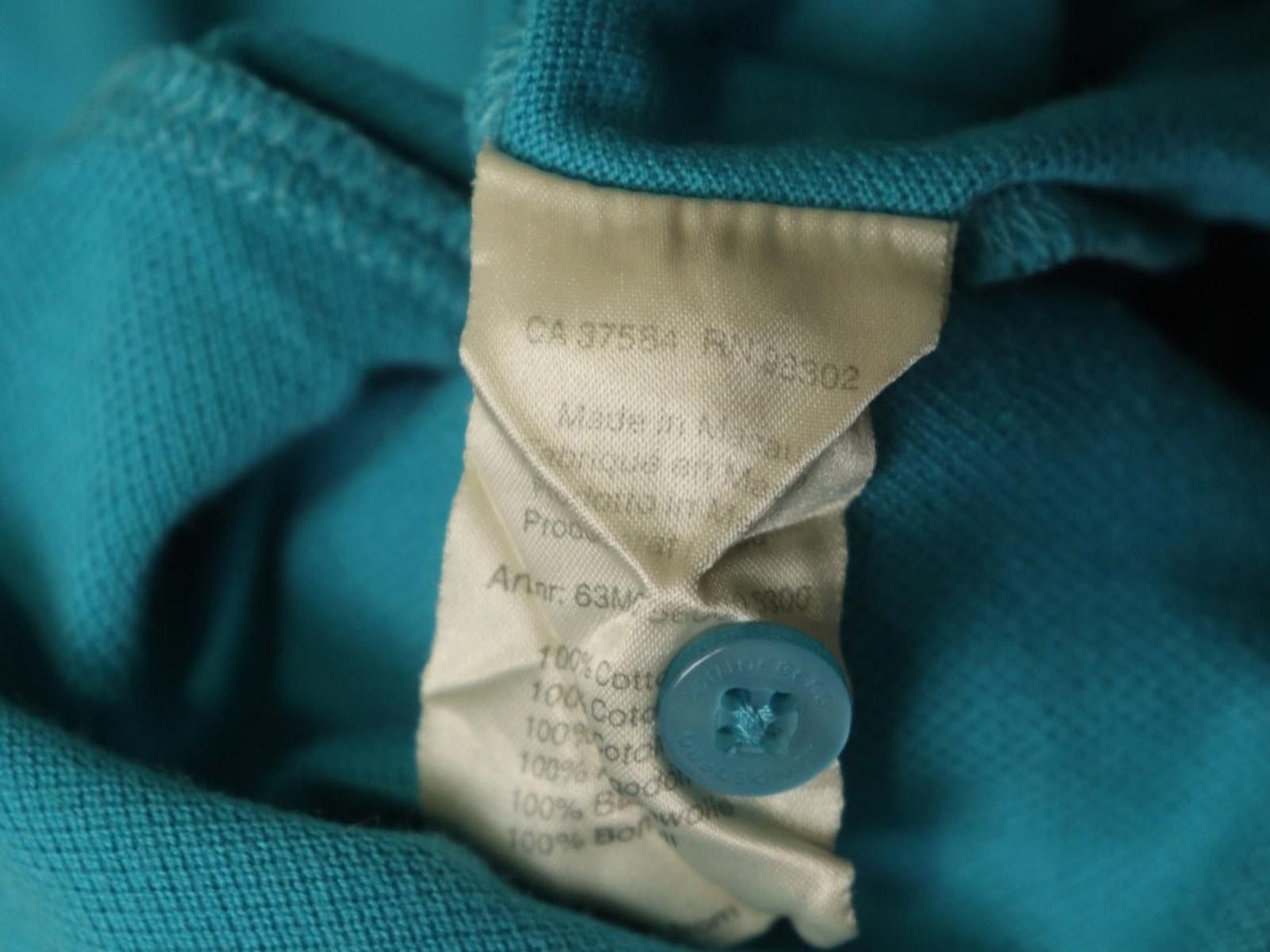 J.Lindeberg J.Lindeberg Blue 100% Cotton Collared Polo Shirt Size XL Size US XL / EU 56 / 4 - 12 Thumbnail