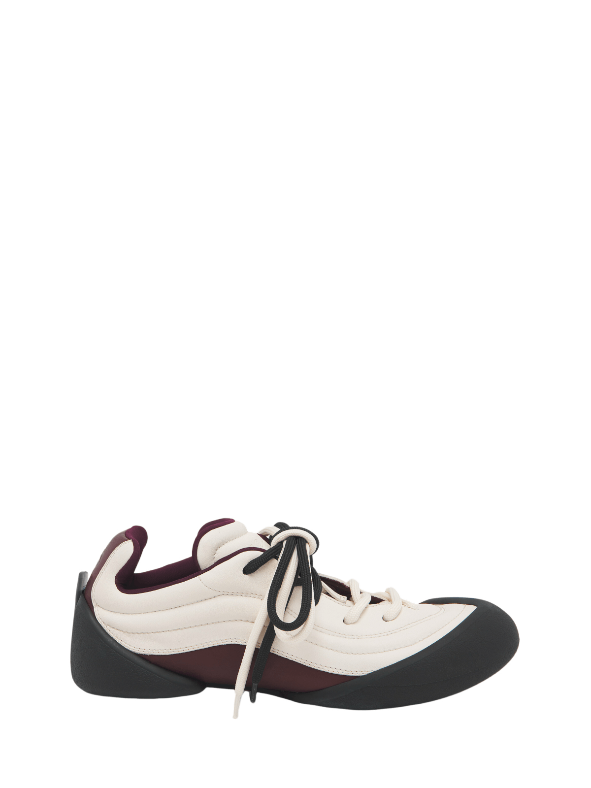 Alexander McQueen MCQUEEN Flexion Off White/Bordeaux Sneakers Size US 11.5 / EU 44-45 - 4 Thumbnail