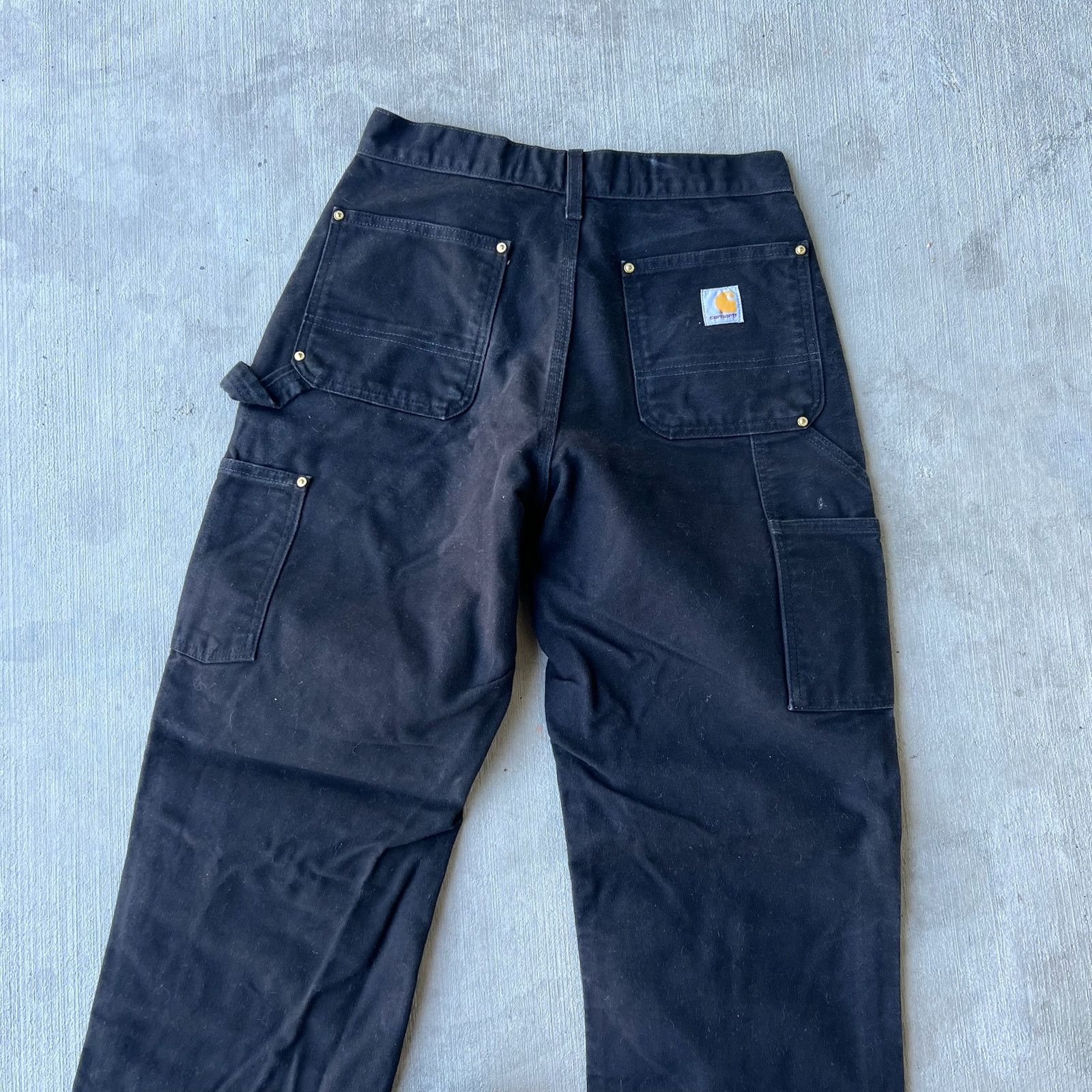 Carhartt × Vintage Carhartt black double knee work wear carpenter pants Size US 28 / EU 44 - 5 Thumbnail