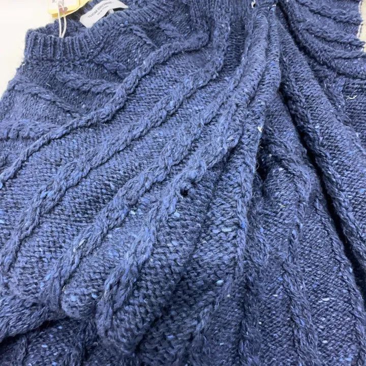 Thom Browne Thom Browne Classic Blue Long Sleeve Sweater -2507 Size US XL / EU 56 / 4 - 6 Thumbnail