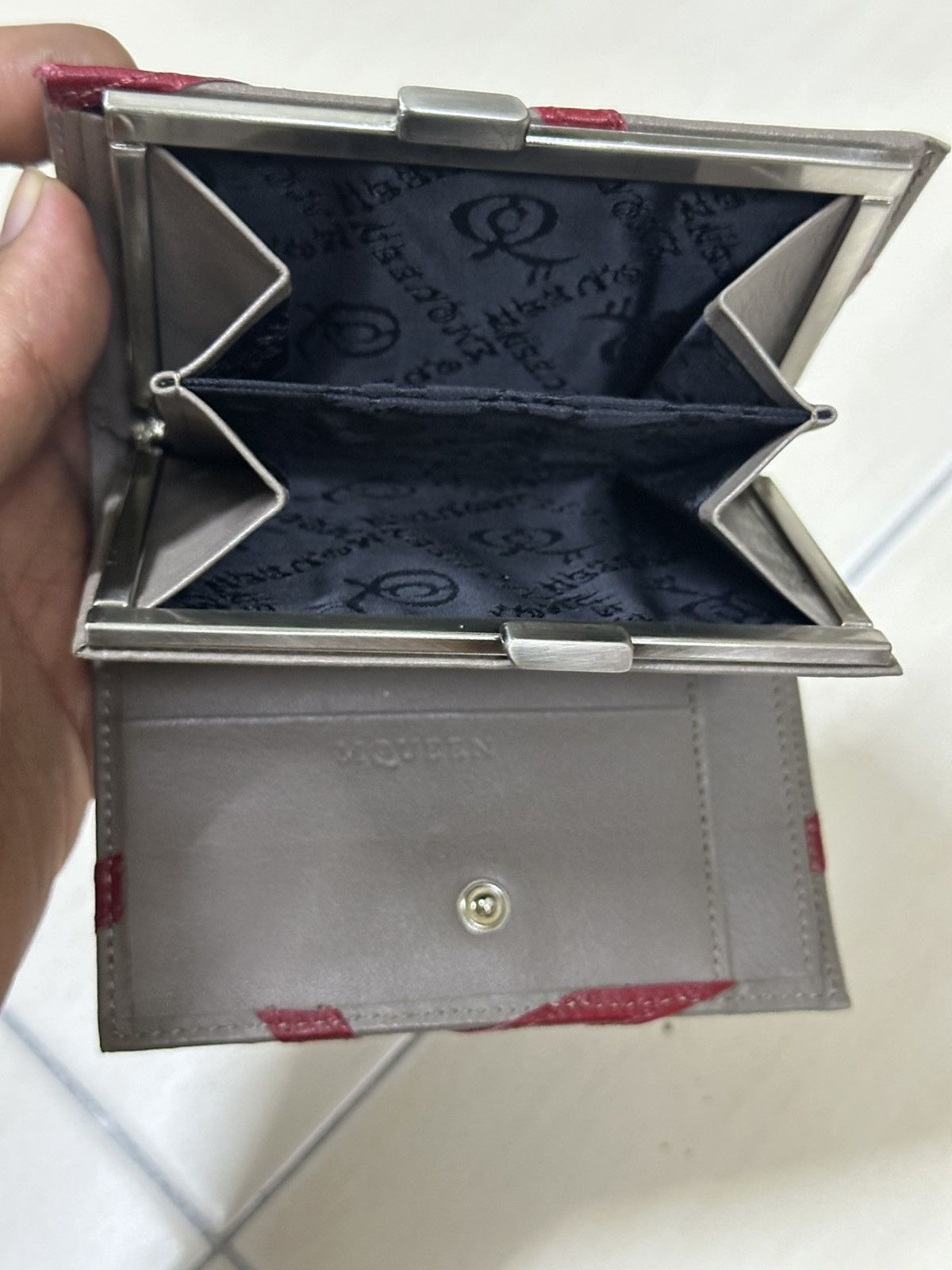 Alexander McQueen Mcqueen leather wallet Size ONE SIZE - 6 Thumbnail