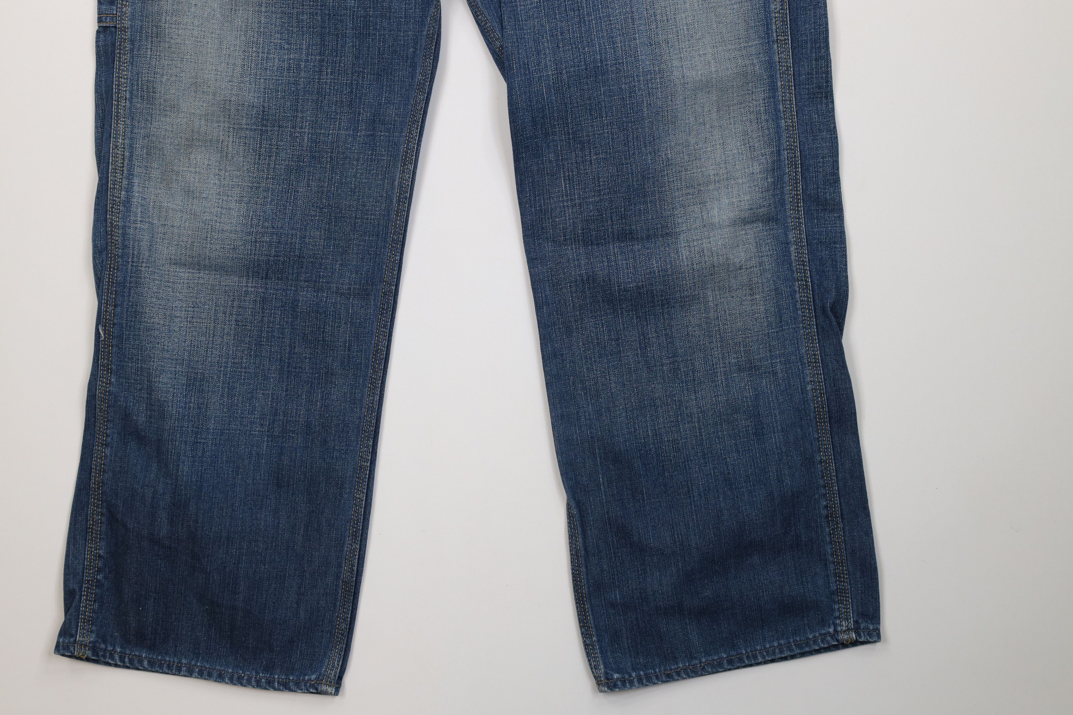 Ralph Lauren Vintage 90s Ralph Lauren Loose Wide Leg Dungaree Denim Jeans Size US 34 / EU 50 - 4 Thumbnail