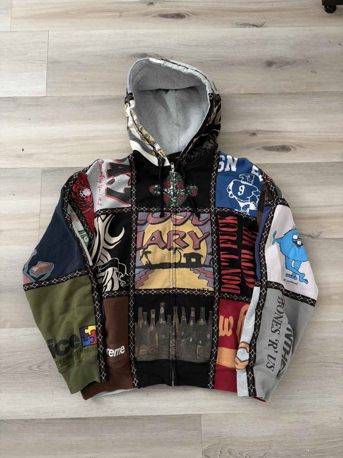 Number (N)ine Number Nine Tribal Hearts Pullover Hoodie / Zip-up