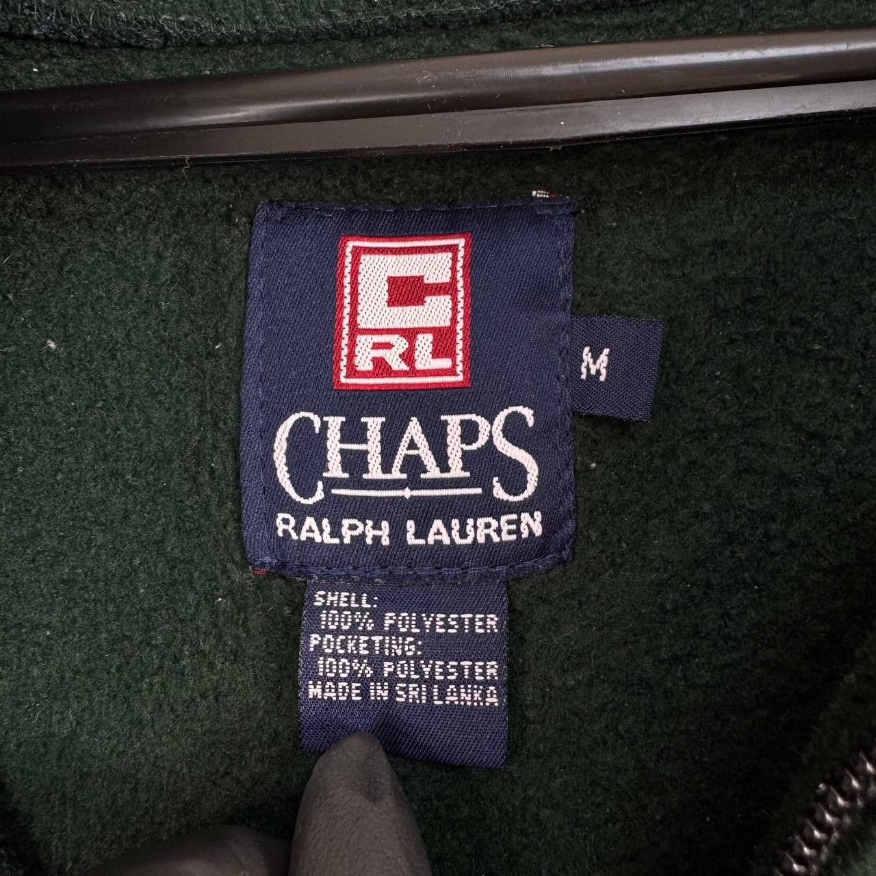 Chaps Ralph Lauren Vintage Chaps Ralph Lauren Quarter Zip Fleece Pullover M Size US M / EU 48-50 / 2 - 5 Thumbnail