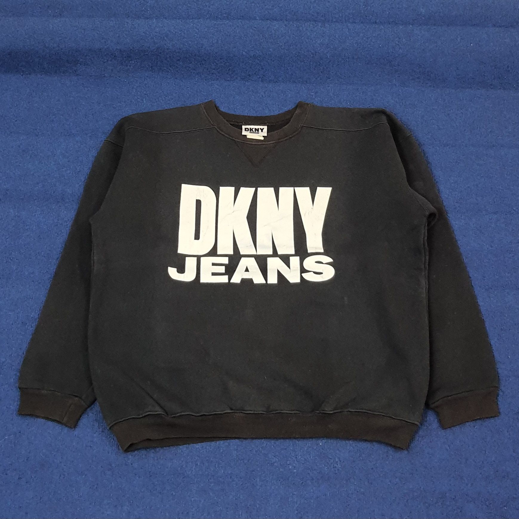 DKNY Vintage DKNY Jeans New York Sweatshirt C227N20 Size US XL / EU 56 / 4 - 1 Thumbnail