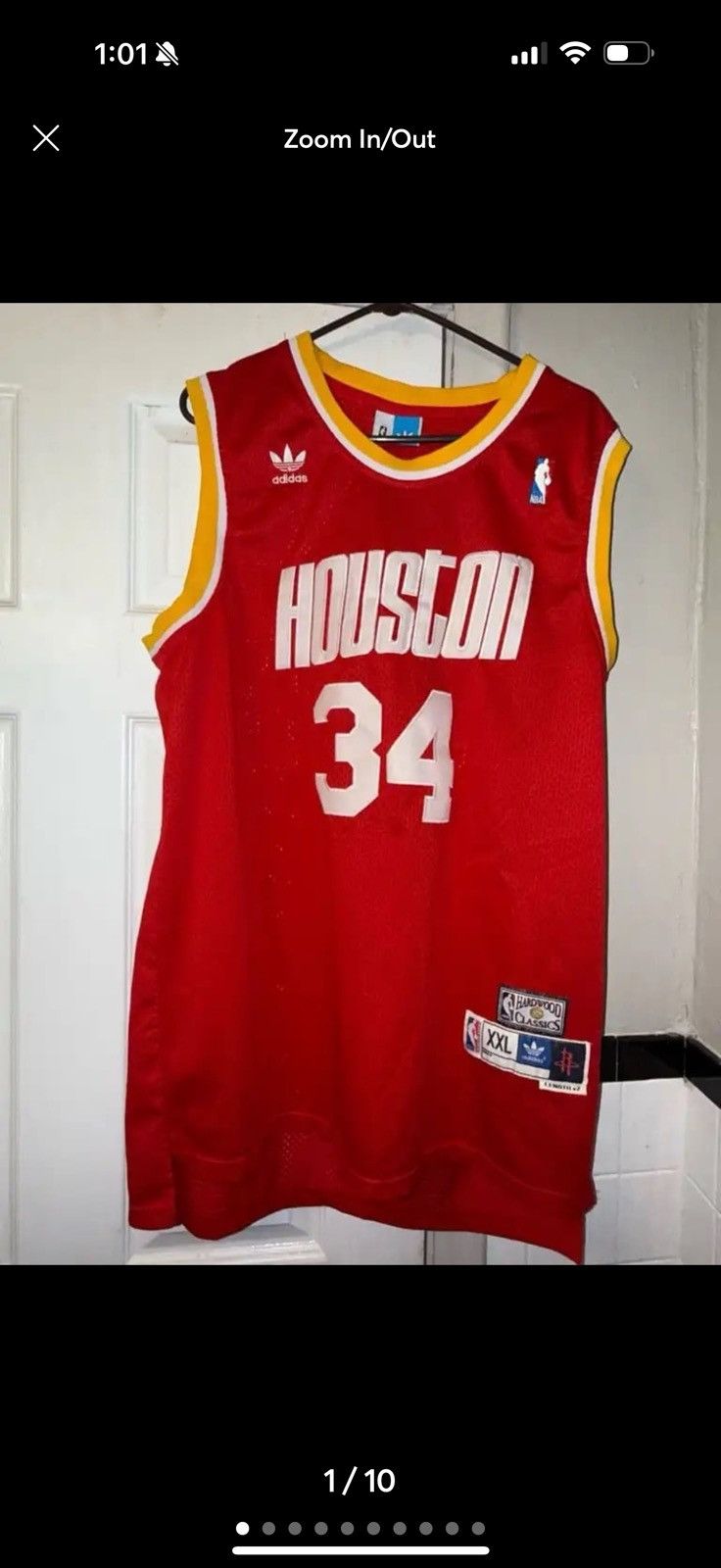 Adidas Adidas NBA Hardwood Classics Houston Rockets Hakeem Jersey Size US XXL / EU 58 / 5 - 1 Thumbnail