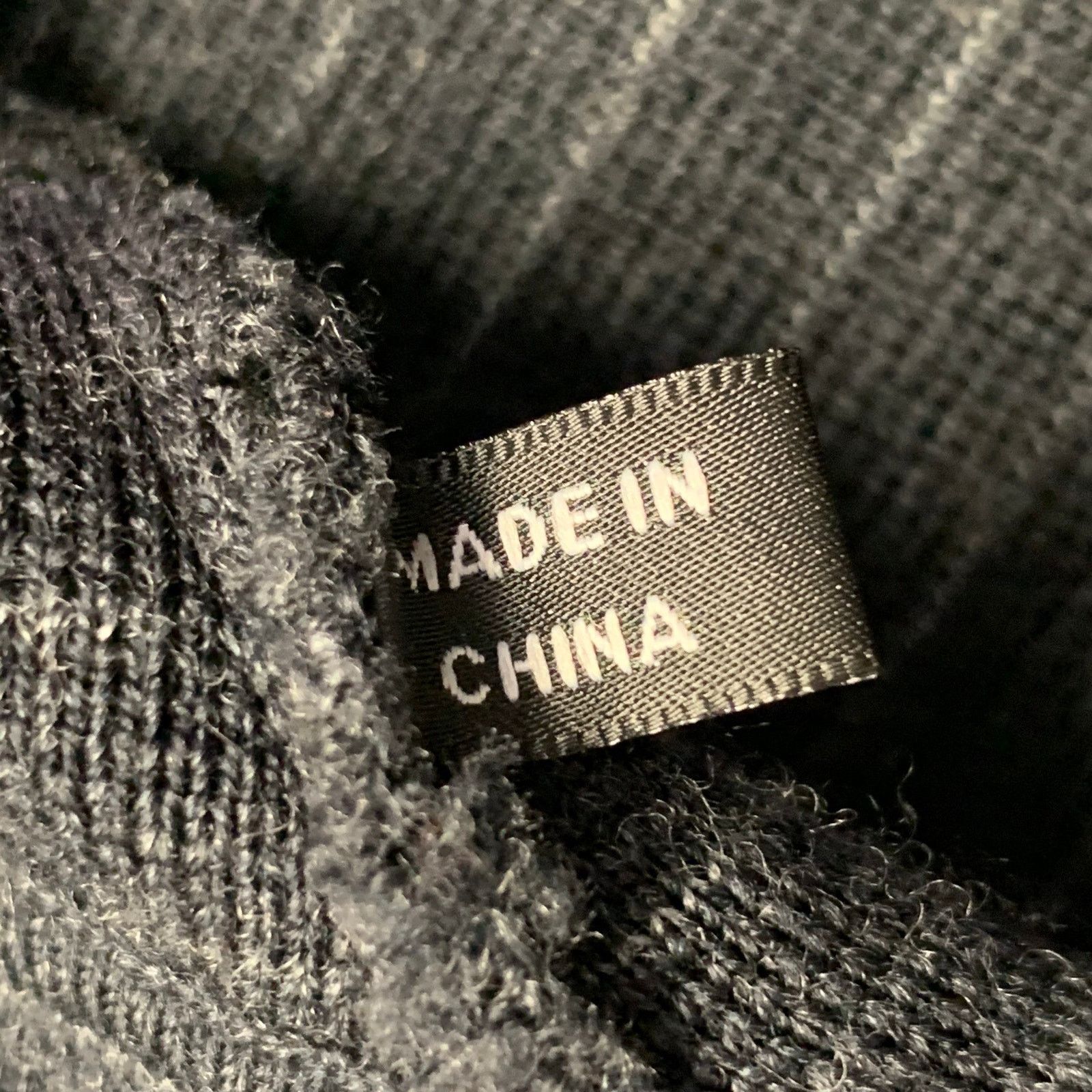 Emporio Armani AND OF OUTSIDERS Charcoal Breasted Notch Lapel Coat Size 36R - 8 Thumbnail