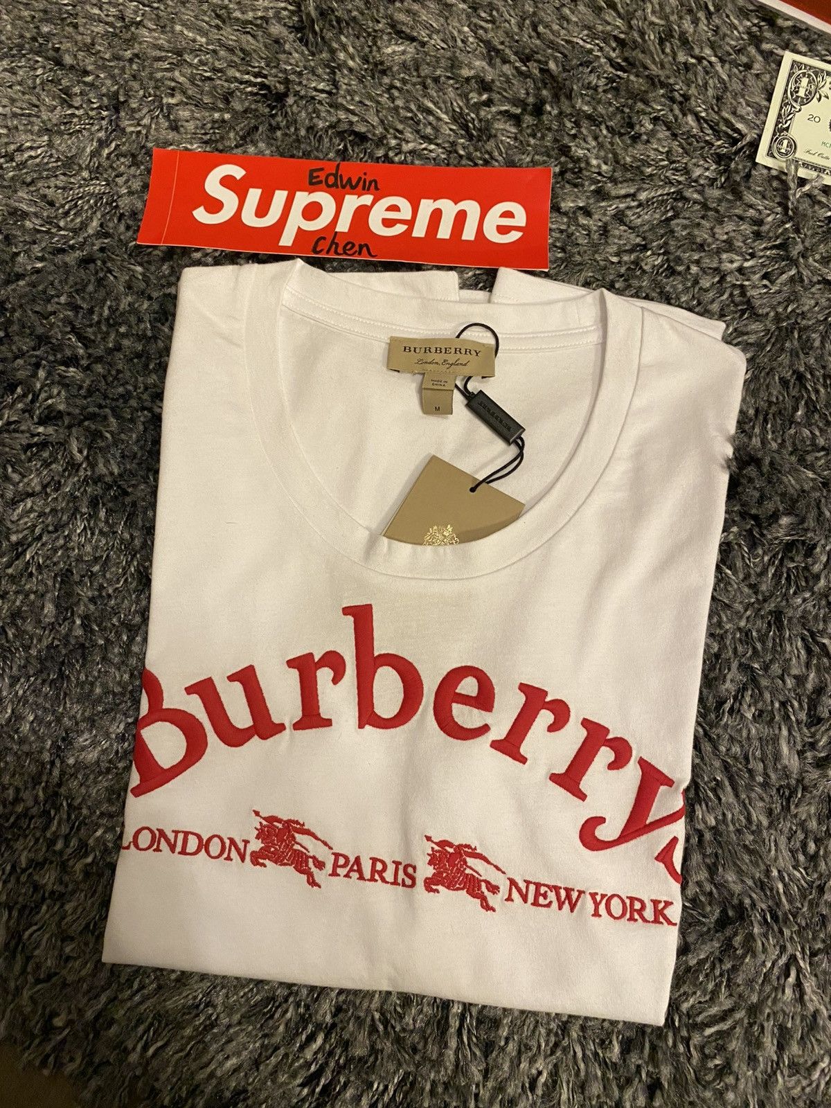 Burberry Burberry archive logo print tshirt Size M / US 6-8 / IT 42-44 - 4 Thumbnail
