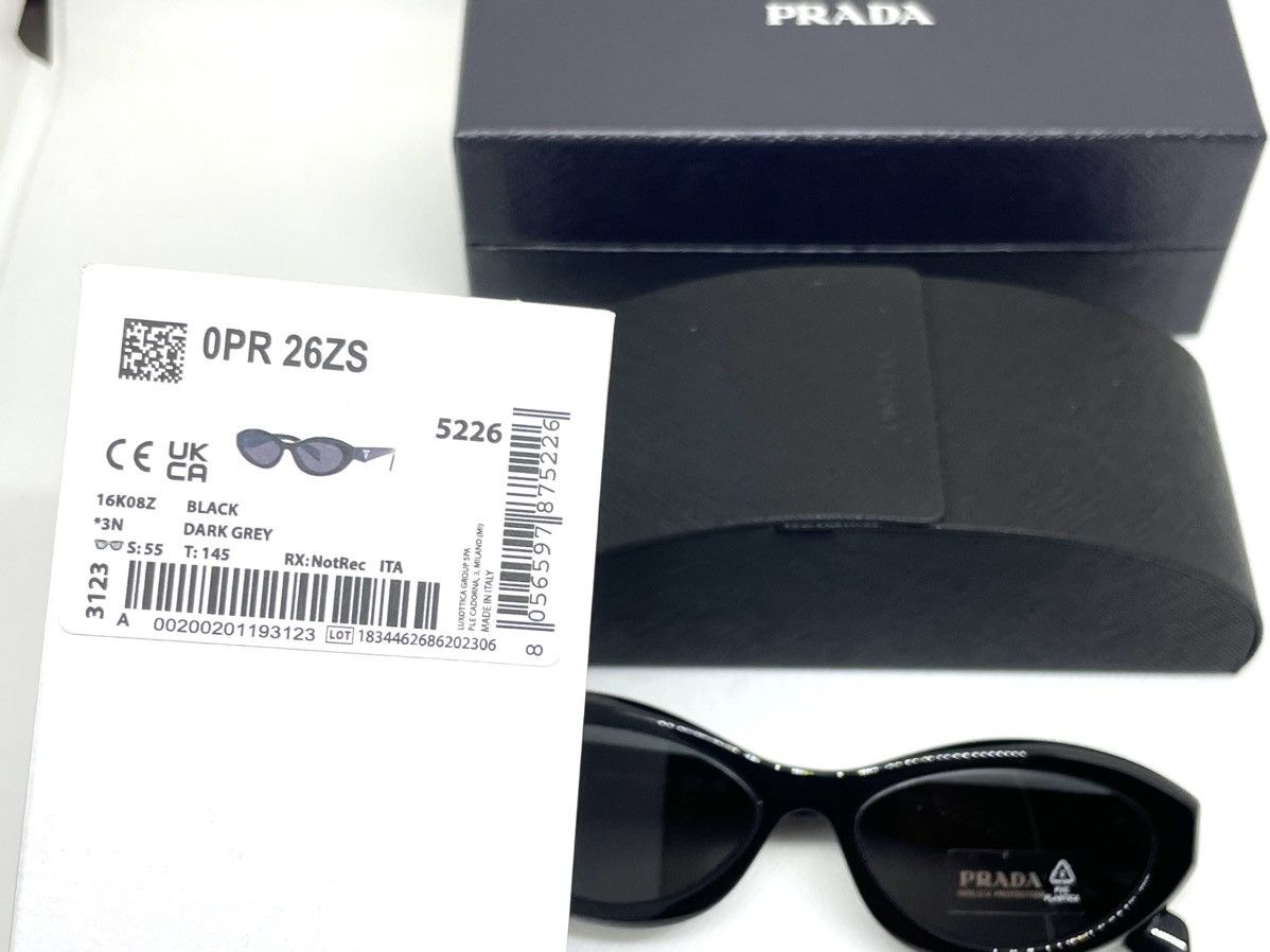 Prada × Streetwear × Vintage NEW Prada Symbole sunglasses PR