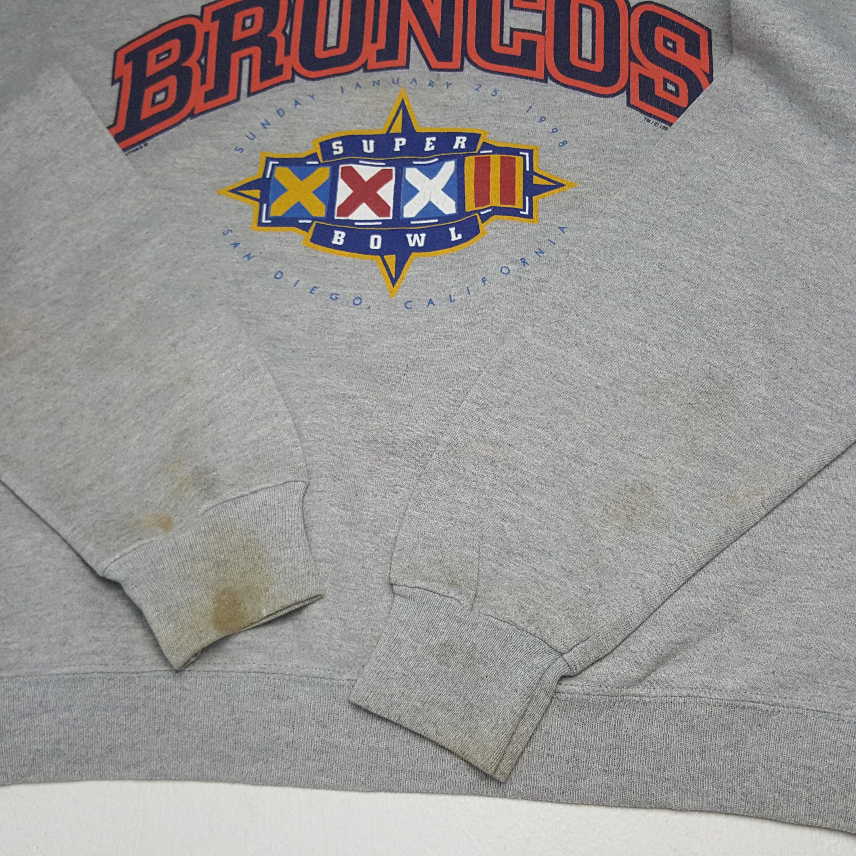 Lee × Vintage Vintage Broncos Sweatshirt Size US L / EU 52-54 / 3 - 7 Thumbnail