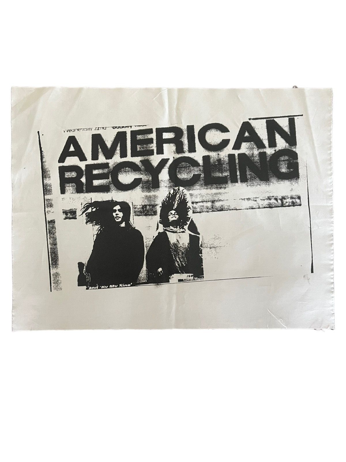 Raf Simons SS02 American Recycling Cloth Print Size ONE SIZE - 1 Thumbnail