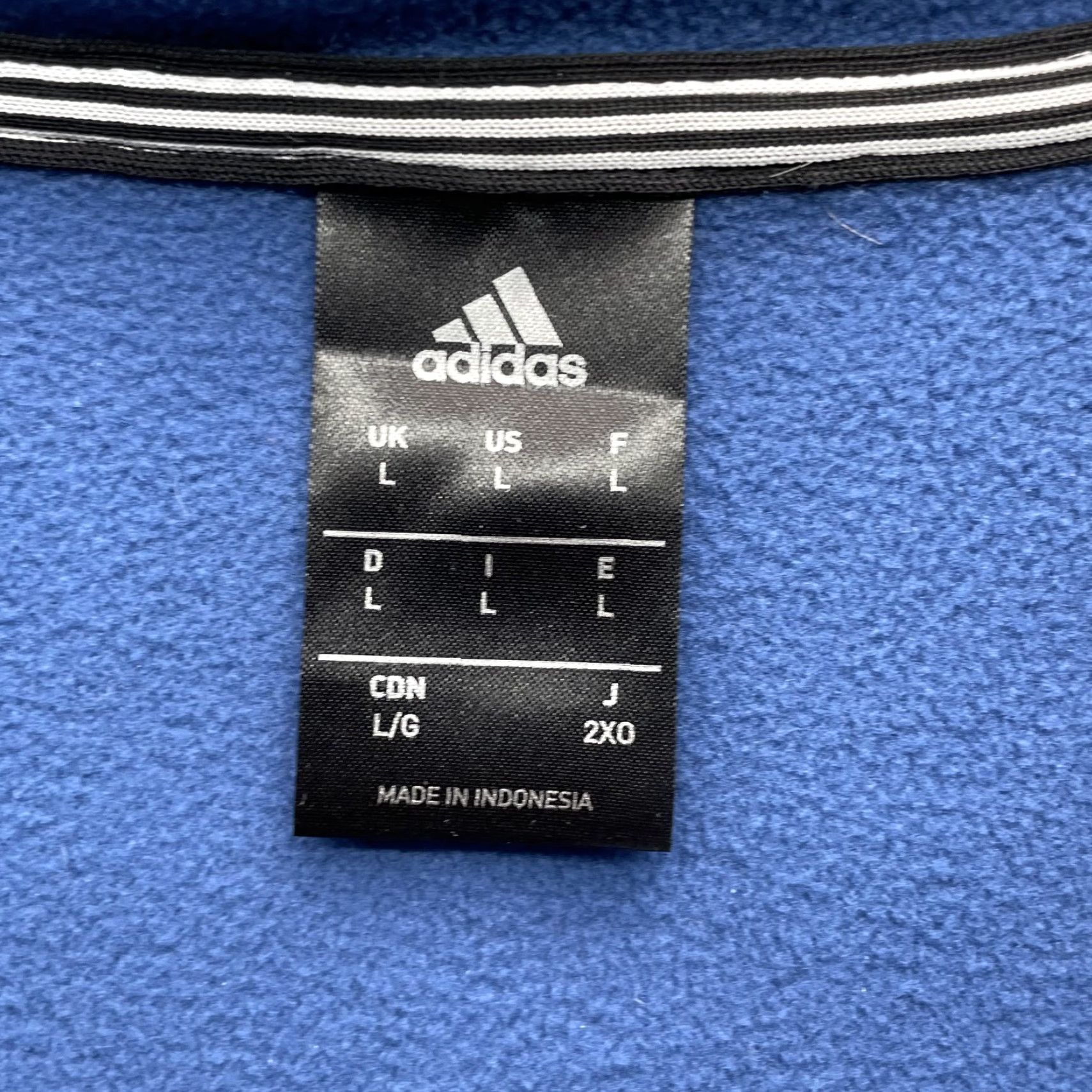 Adidas Adidas Track Hoodie Jacket Large Sportswear Training Soccer 90's Gym Shirt Mens Hoodie X Size US L / EU 52-54 / 3 - 5 Thumbnail