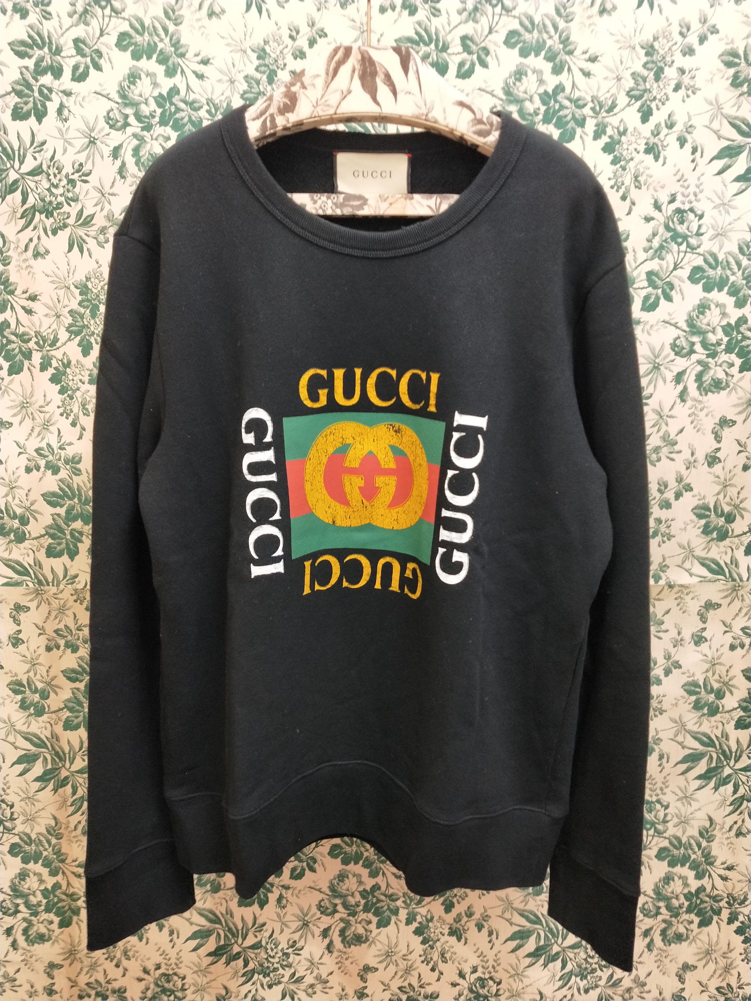 Gucci Square Logo Sweatshirt Size US L / EU 52-54 / 3 - 1 Thumbnail