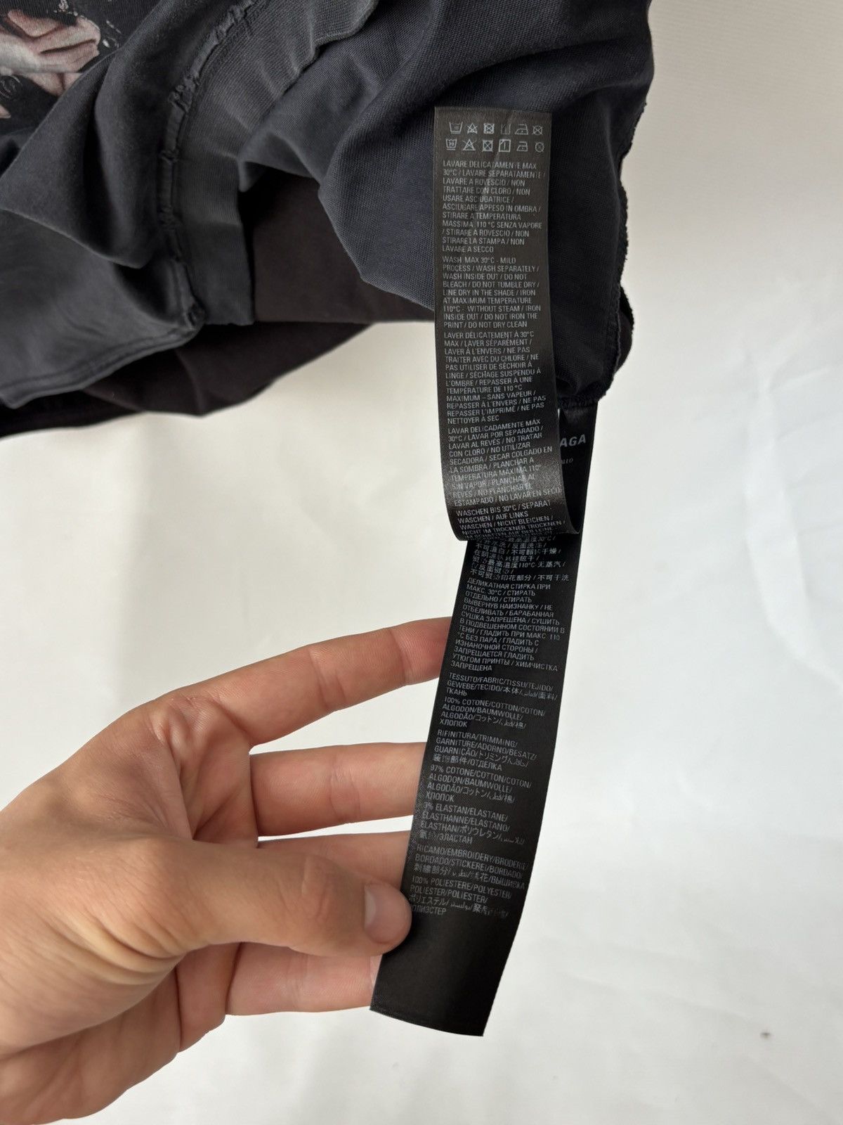 Balenciaga Balenciaga Speed Hunters Reconstructed Tshirt Size US XS / EU 42 / 0 - 14 Thumbnail