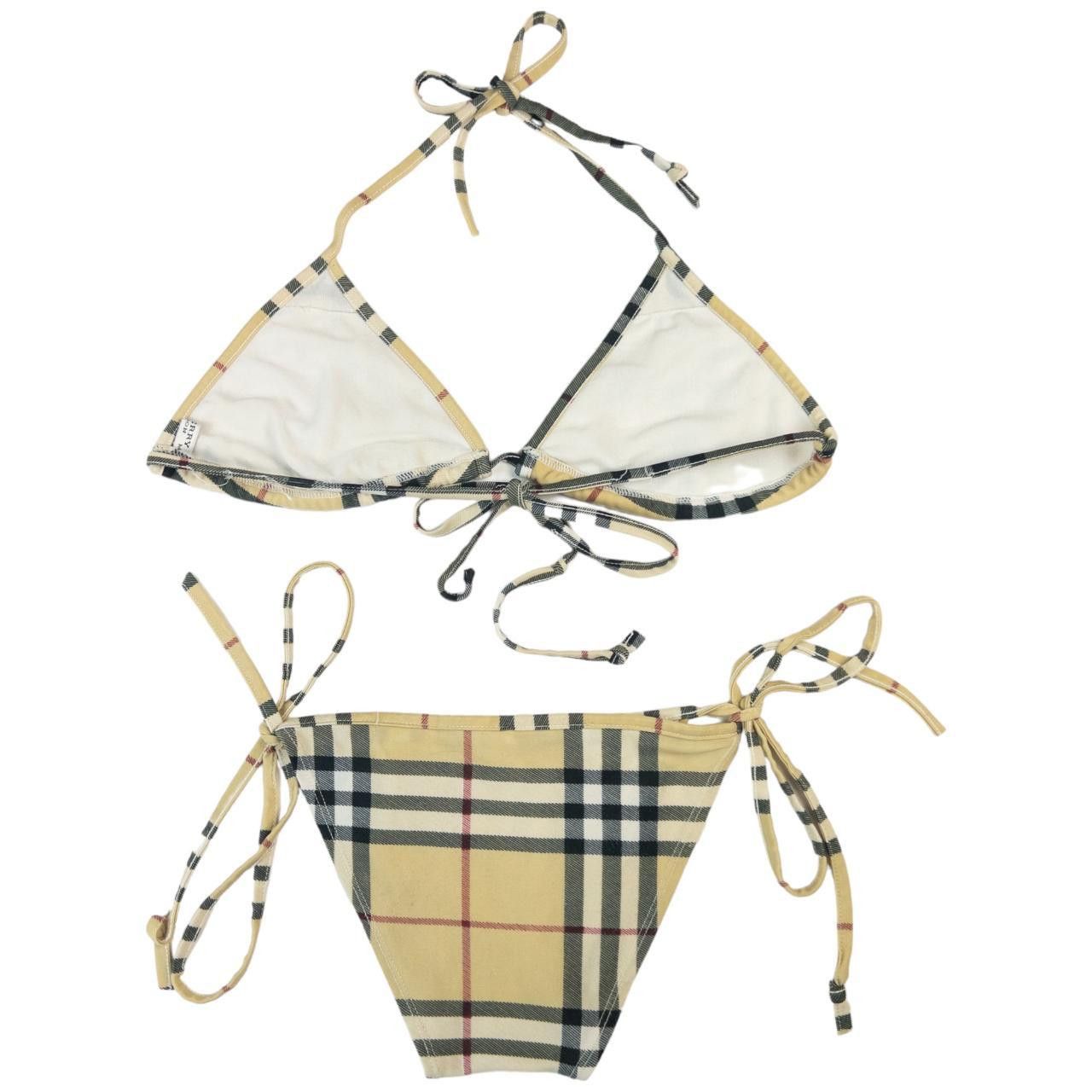 Burberry Vintage Burberry Nova Check Bikini Set Size M Size ONE SIZE - 2 Thumbnail