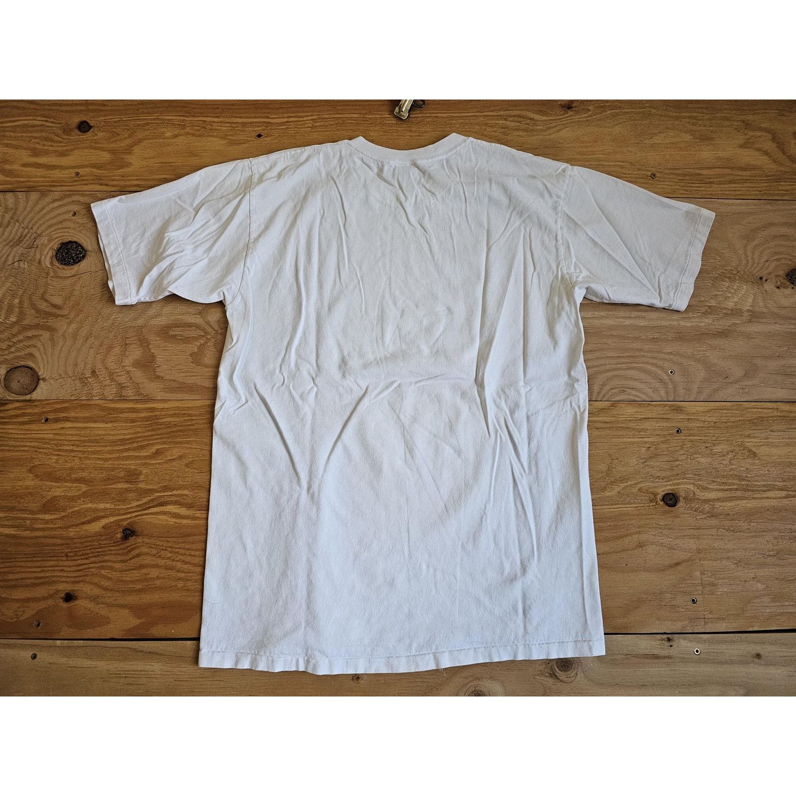 Stafford Stafford Shirt, Blank White Plain, Sz L Tall 1990s Size US L / EU 52-54 / 3 - 2 Thumbnail