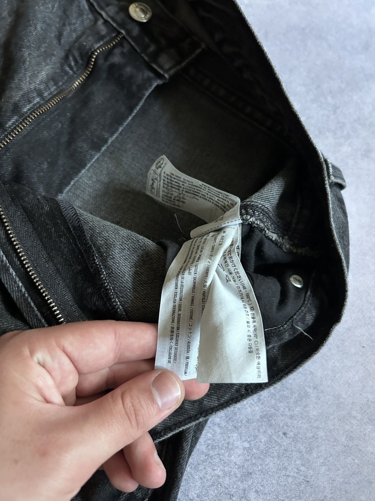 Abercrombie & Fitch Abercrombie & Fitch carpenter cargo washed jeans mens Size US 31 - 5 Thumbnail