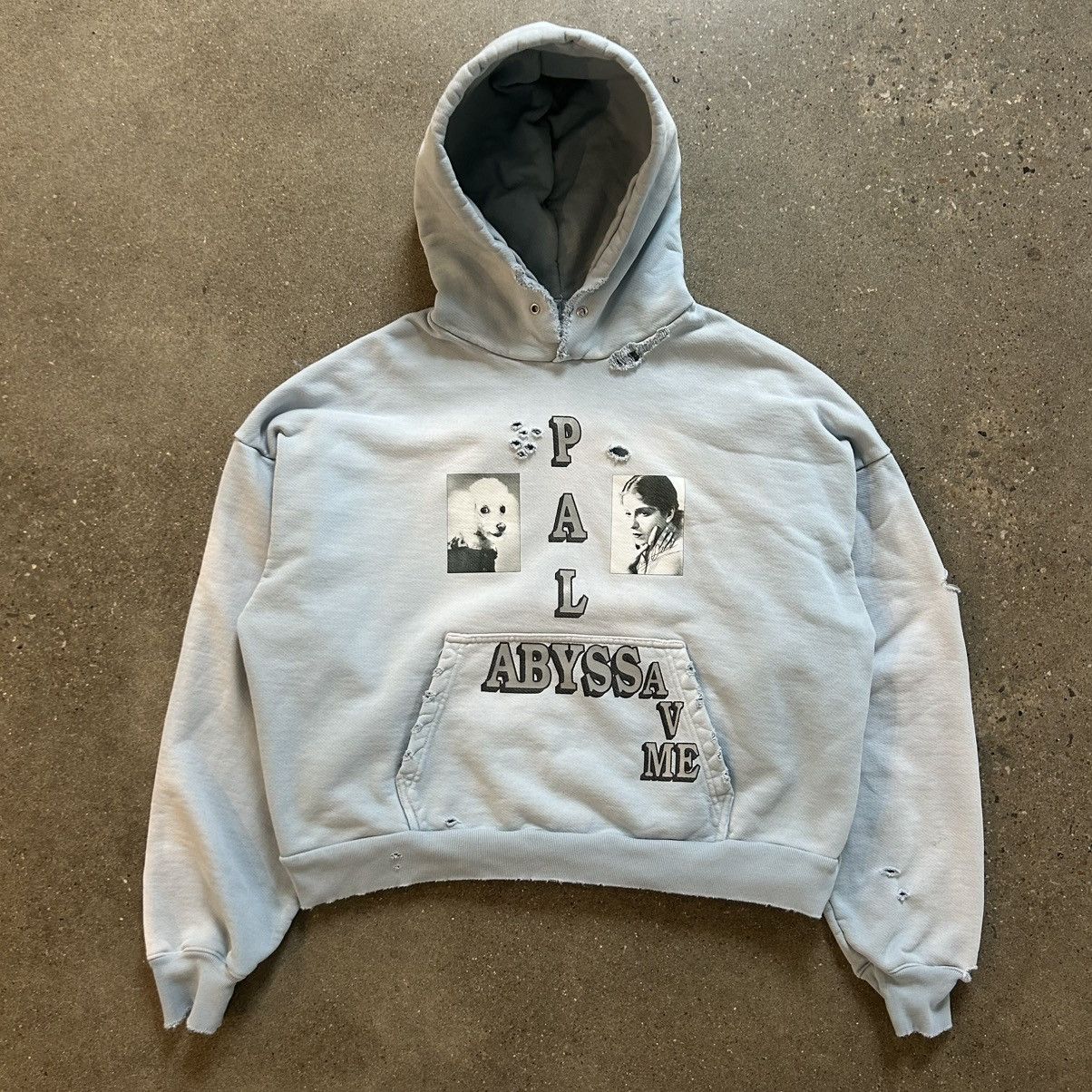 Paly Hollywood Zanucks Zip Up Hooded Sweatshirt Blue Multi | Grailed