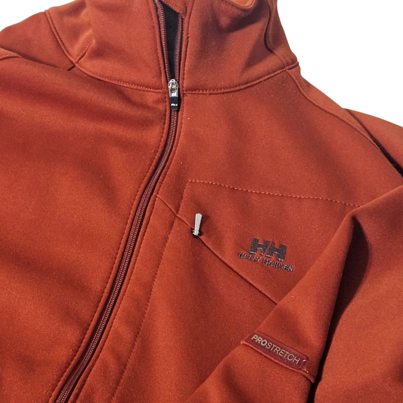 Helly Hansen VINTAGE Helly Hansen Jacket Fleece Pro Stretch Performance Full Zip Snow Pull L Red Mens Size US L / EU 52-54 / 3 - 3 Thumbnail