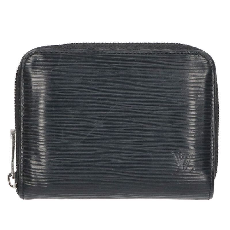 Louis Vuitton Louis Vuitton Zippy Coin Purse Black x Silver Size ONE SIZE - 1 Thumbnail