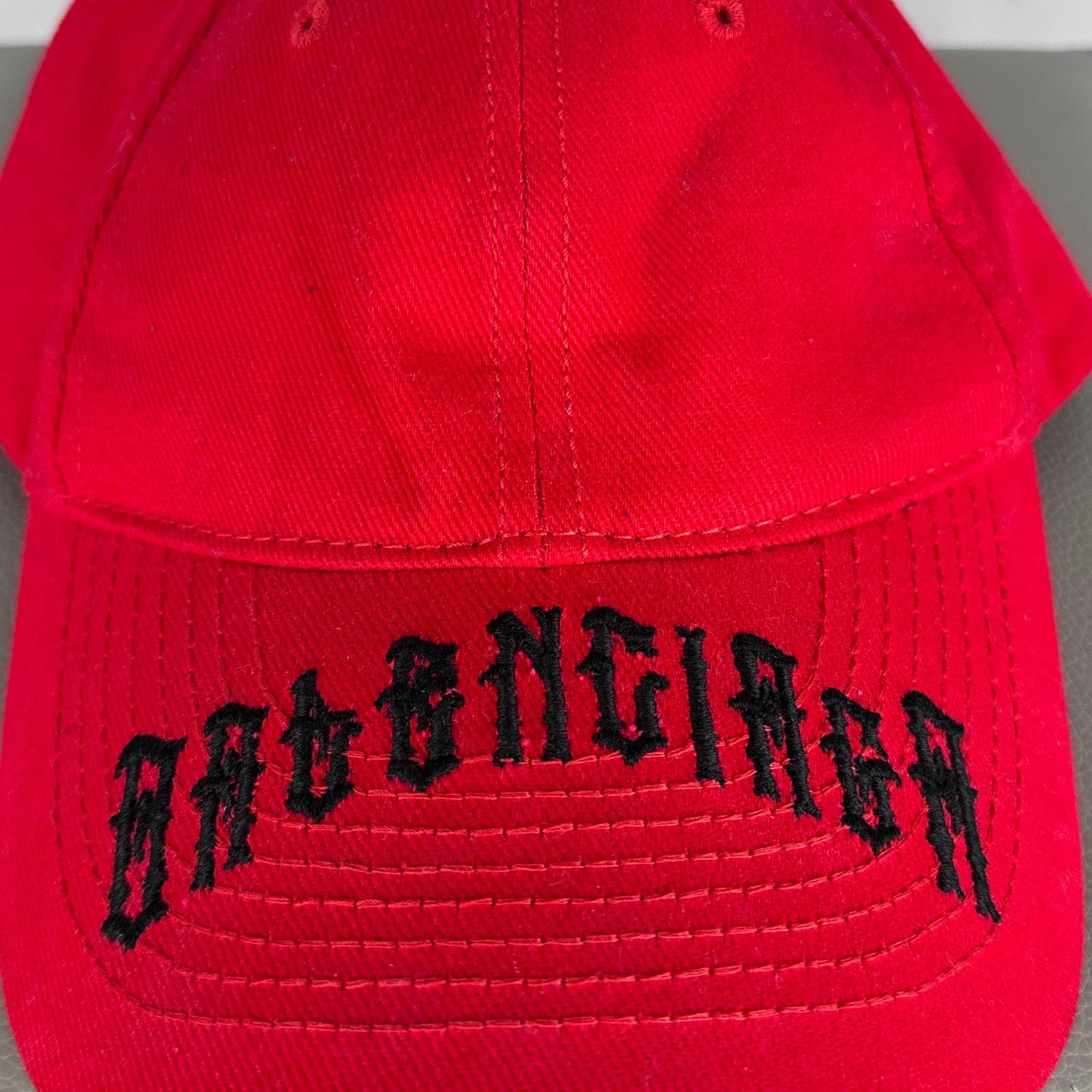 Balenciaga Red Tattoo Hat Size ONE SIZE - 2 Thumbnail