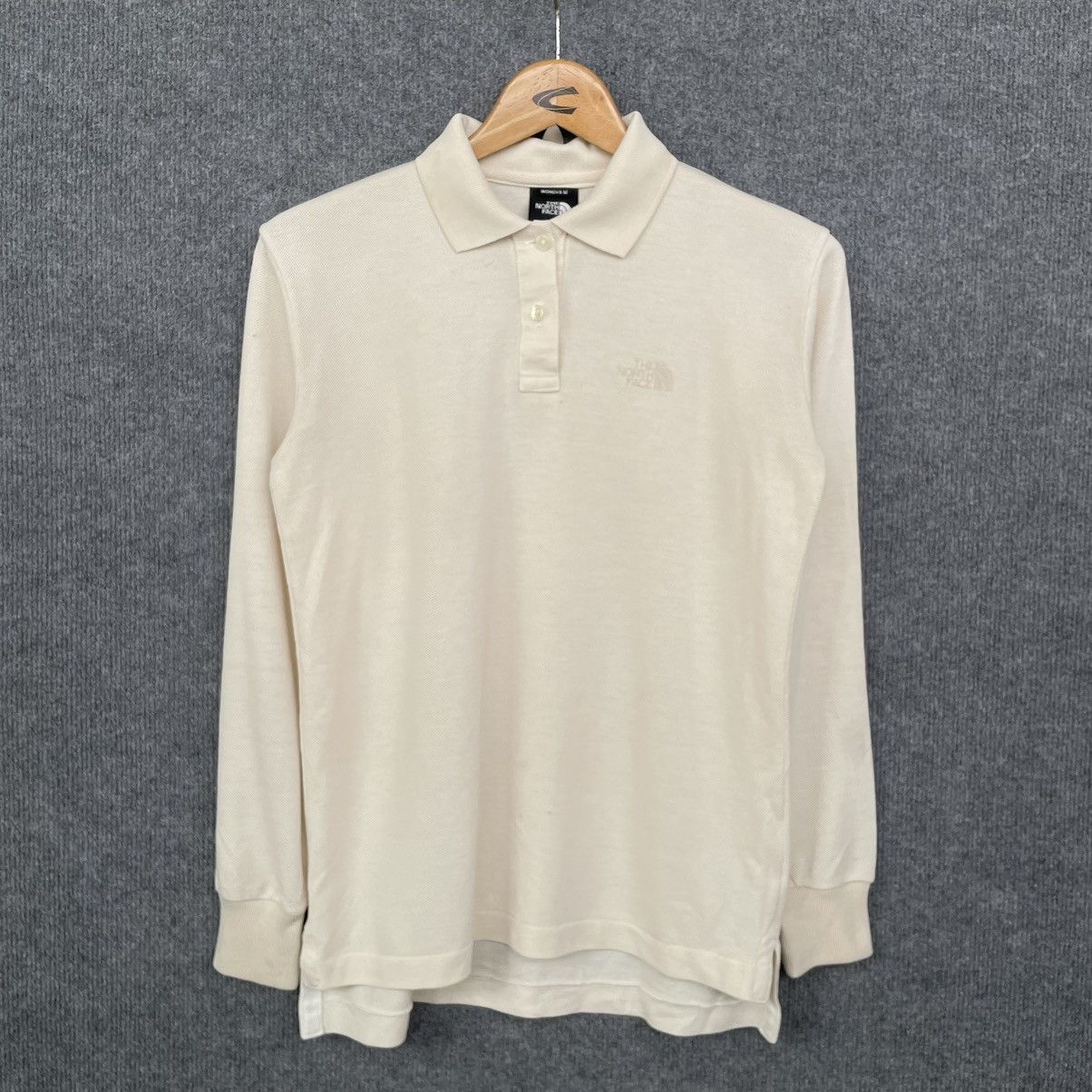 The North Face Vintage Y2K The North Face L/S Polo T Shirt Size S / US 4 / IT 40 - 1 Thumbnail