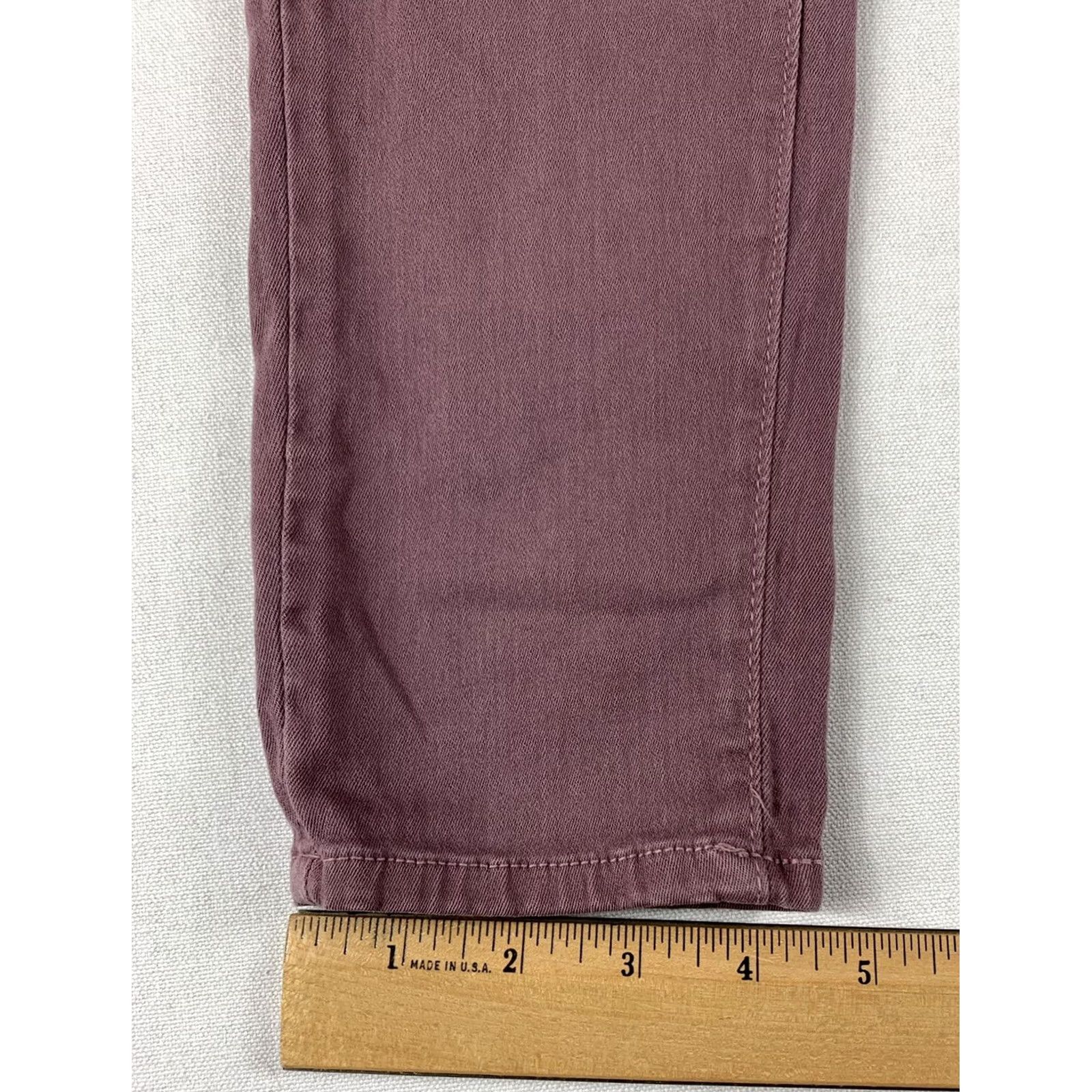 Paige Paige Womens Verdugo Skinny Jeans Purple Size 27 26x29 Size 27" / US 4 / IT 40 - 2 Thumbnail