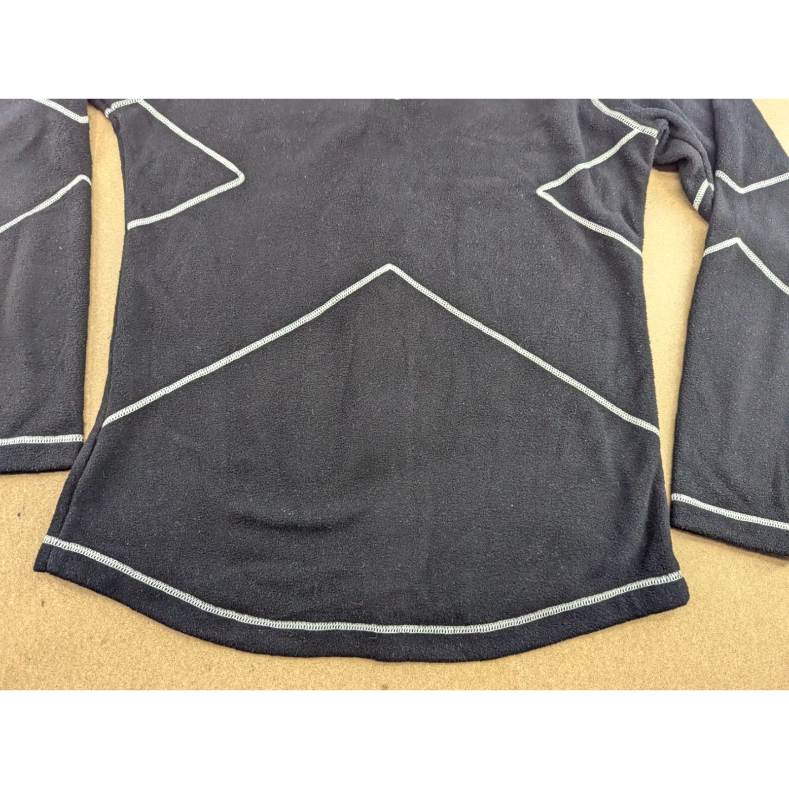 Vintage Swix Ski Jacket Mens M Fleece Black Full Zip Cross Country Sport Shirt Size US M / EU 48-50 / 2 - 3 Thumbnail