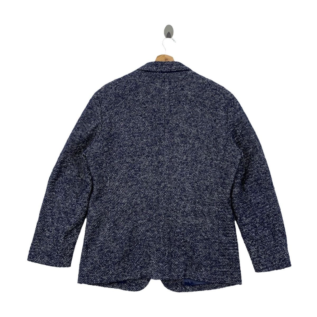 Lanvin LANVIN En Bleu Paris Designer Wool Blazer Coat Jacket Size L / US 10 / IT 46 - 2 Thumbnail