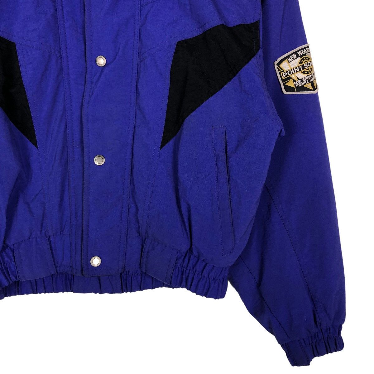 Hysteric Glamour 🔥Vintage Cropped Biker Jacket Ski Square Point Japan Size US M / EU 48-50 / 2 - 5 Thumbnail