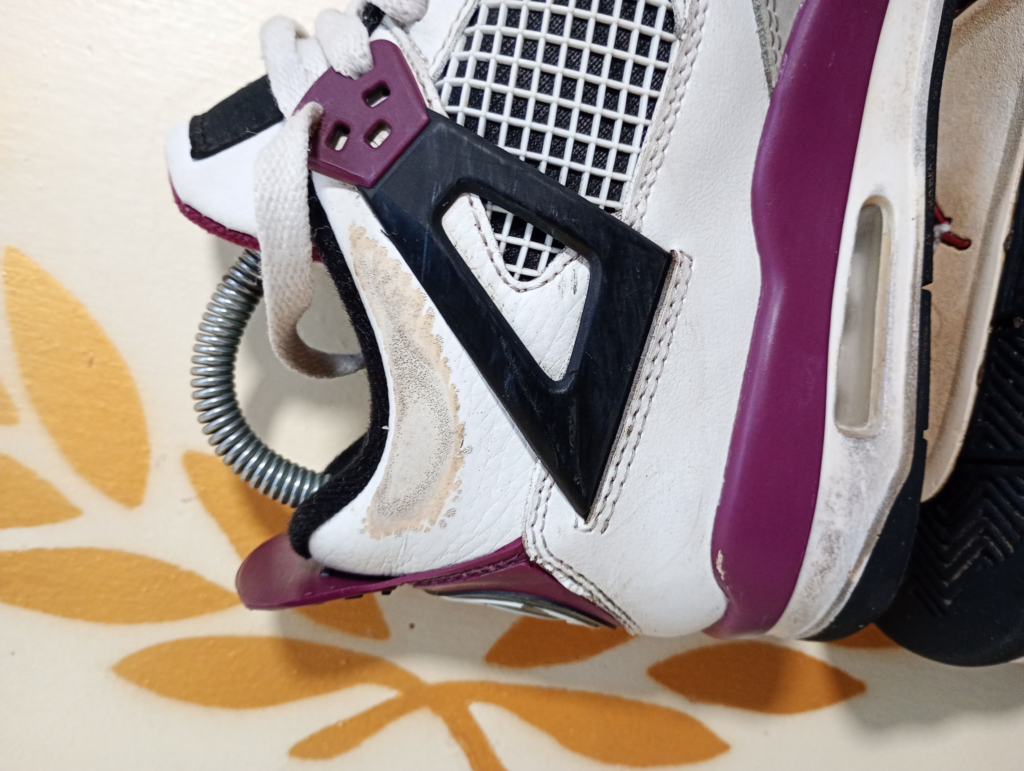 Jordan Brand Nike Air Jordan 4 Retro X Paris Saint Germain Sneakers Size US 7.5 / IT 37.5 - 9 Thumbnail