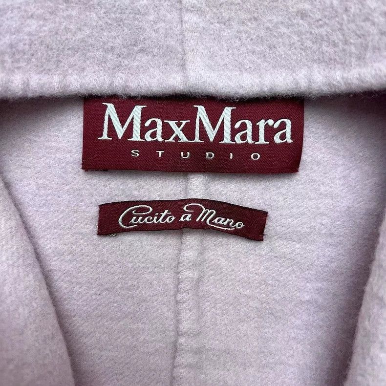 Max Mara Max Mara Pink wool cropped coat Size M / US 6-8 / IT 42-44 - 3 Thumbnail