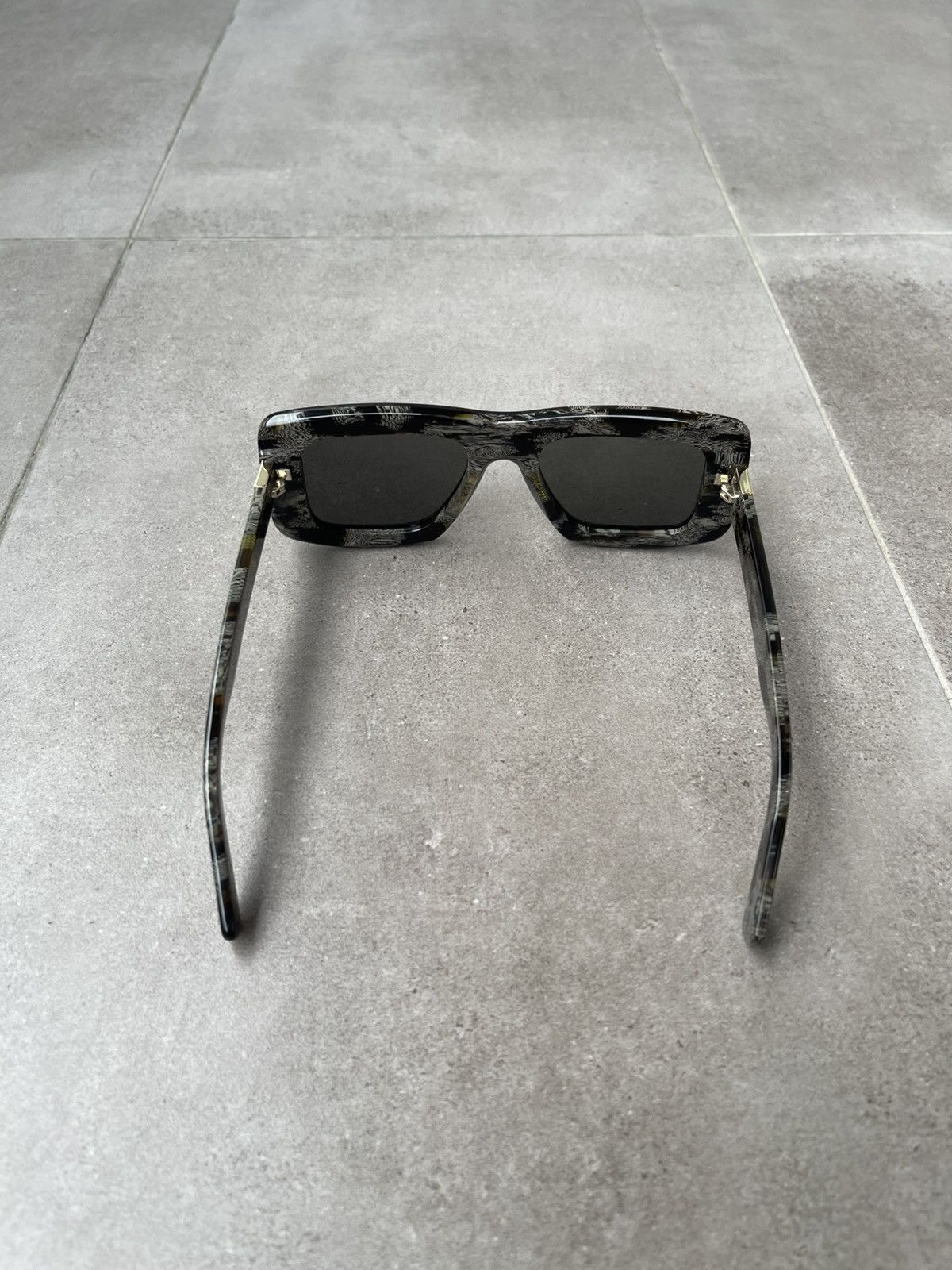 Retrosuperfuture !DS! Retrosuperfuture Virgilio Volante Square Sunglasses Size ONE SIZE - 8 Thumbnail