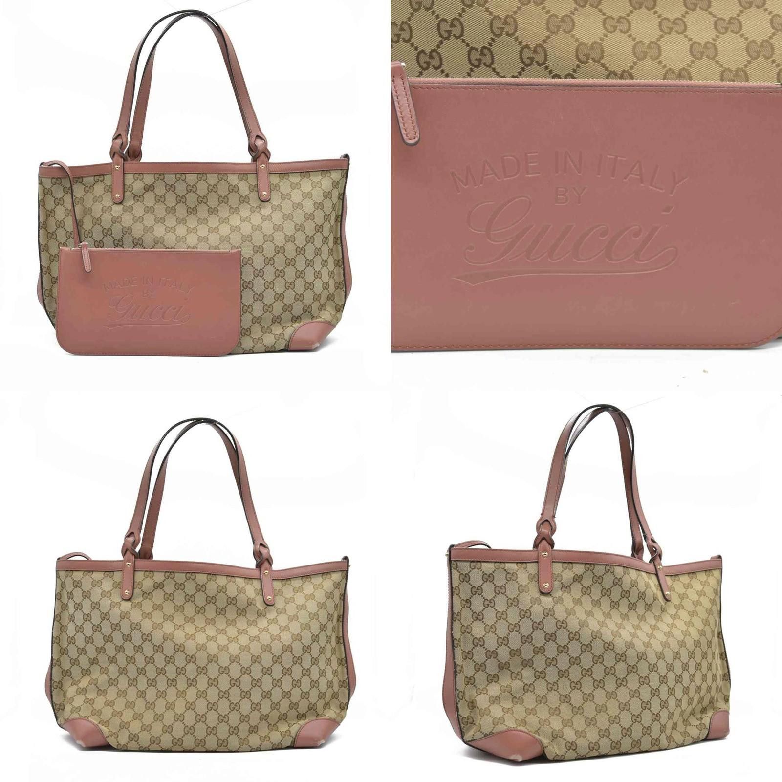 Gucci Gucci Medium Craft Tote Beige Pink Size ONE SIZE - 2 Thumbnail