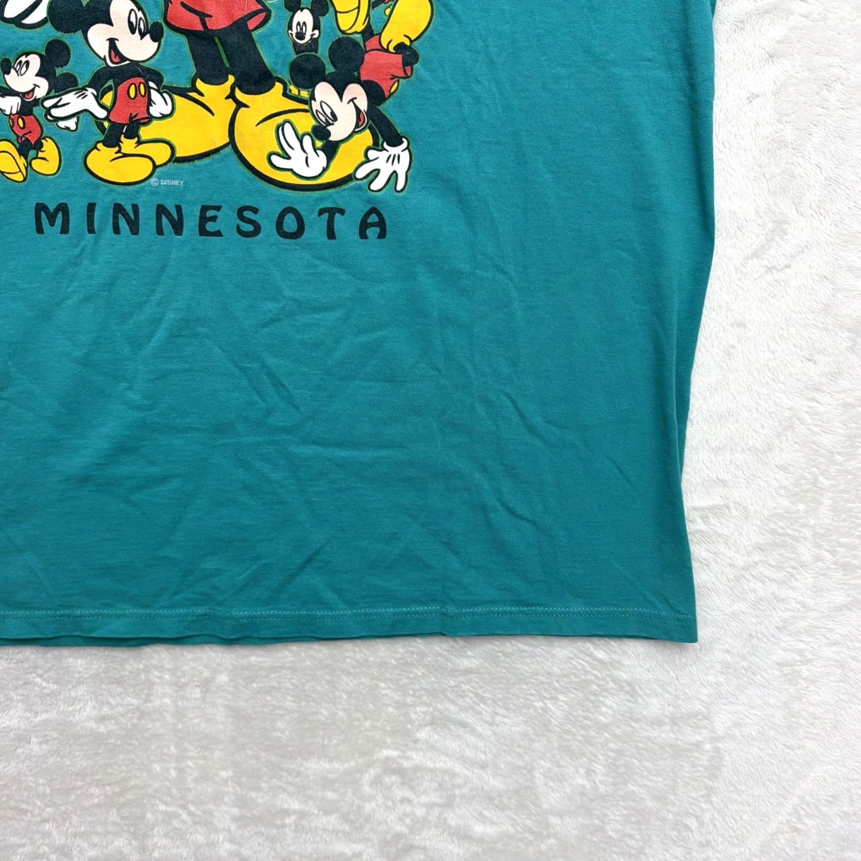 Velva Sheen VINTAGE Velva Sheen Mickey Mouse Minnesota Shirt Mens XL Green Disney Tee Size US XL / EU 56 / 4 - 6 Thumbnail