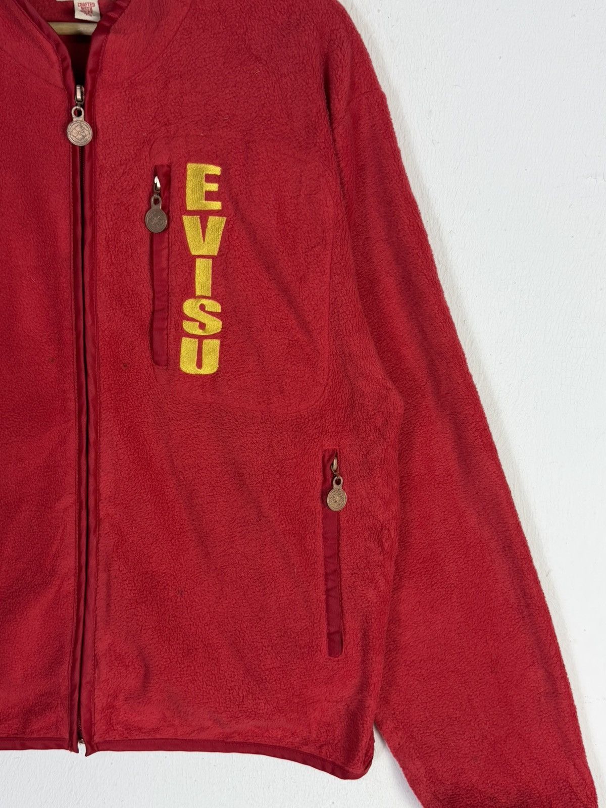 Evisu Vintage Evisu Boa Fleece Jacket Size US L / EU 52-54 / 3 - 6 Thumbnail