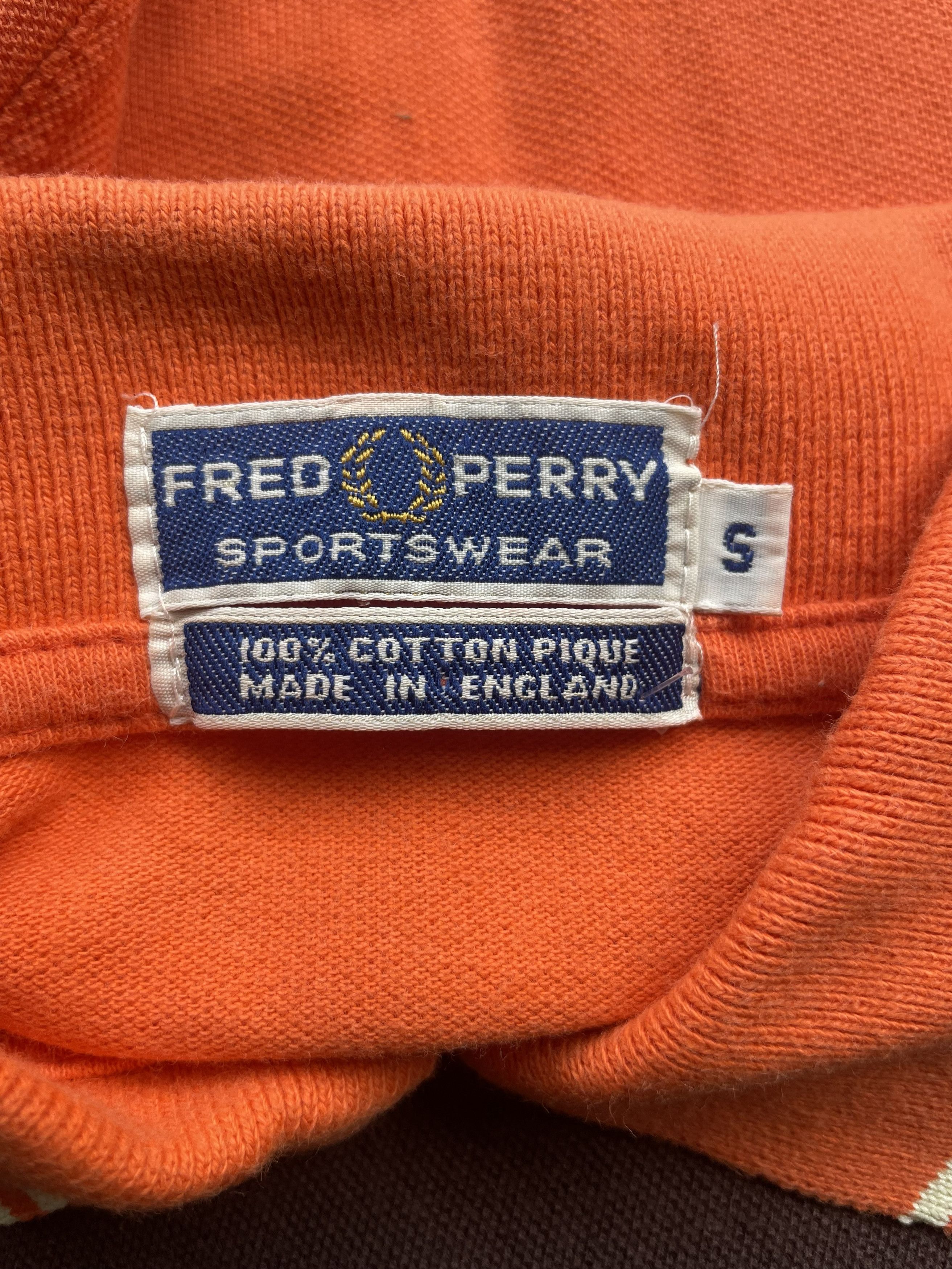 Fred Perry Vintage Fred Perry 3 Tone Twin Trapped Size US S / EU 44-46 / 1 - 7 Thumbnail