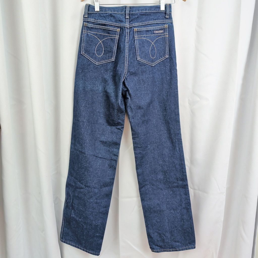 Calvin Klein × Vintage Calvin Klein 80's Classic Cut USA Made Denim Jeans 28X32 Size US 28 / EU 44 - 7 Thumbnail