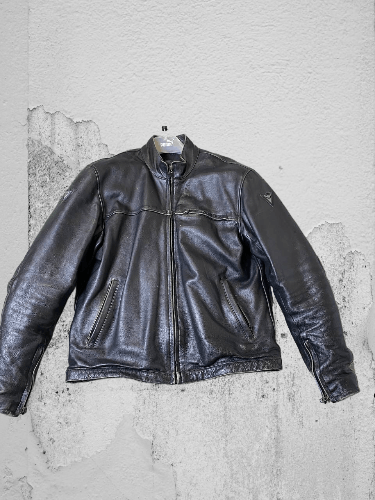 Vintage Avant Garde Distressed Biker Leather Jacket Size US XL / EU 56 / 4 - 1 Thumbnail