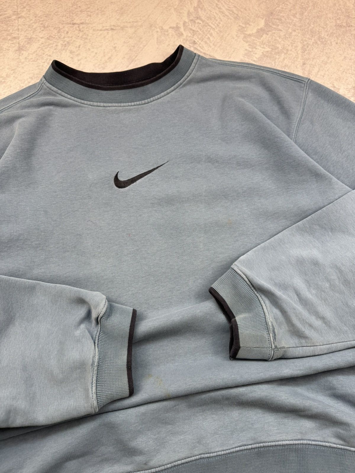 Nike × Vintage NIKE VINTAGE CENTER LOGO OVERSIZE BOXY SWEATSHIRT Size US XL / EU 56 / 4 - 7 Thumbnail